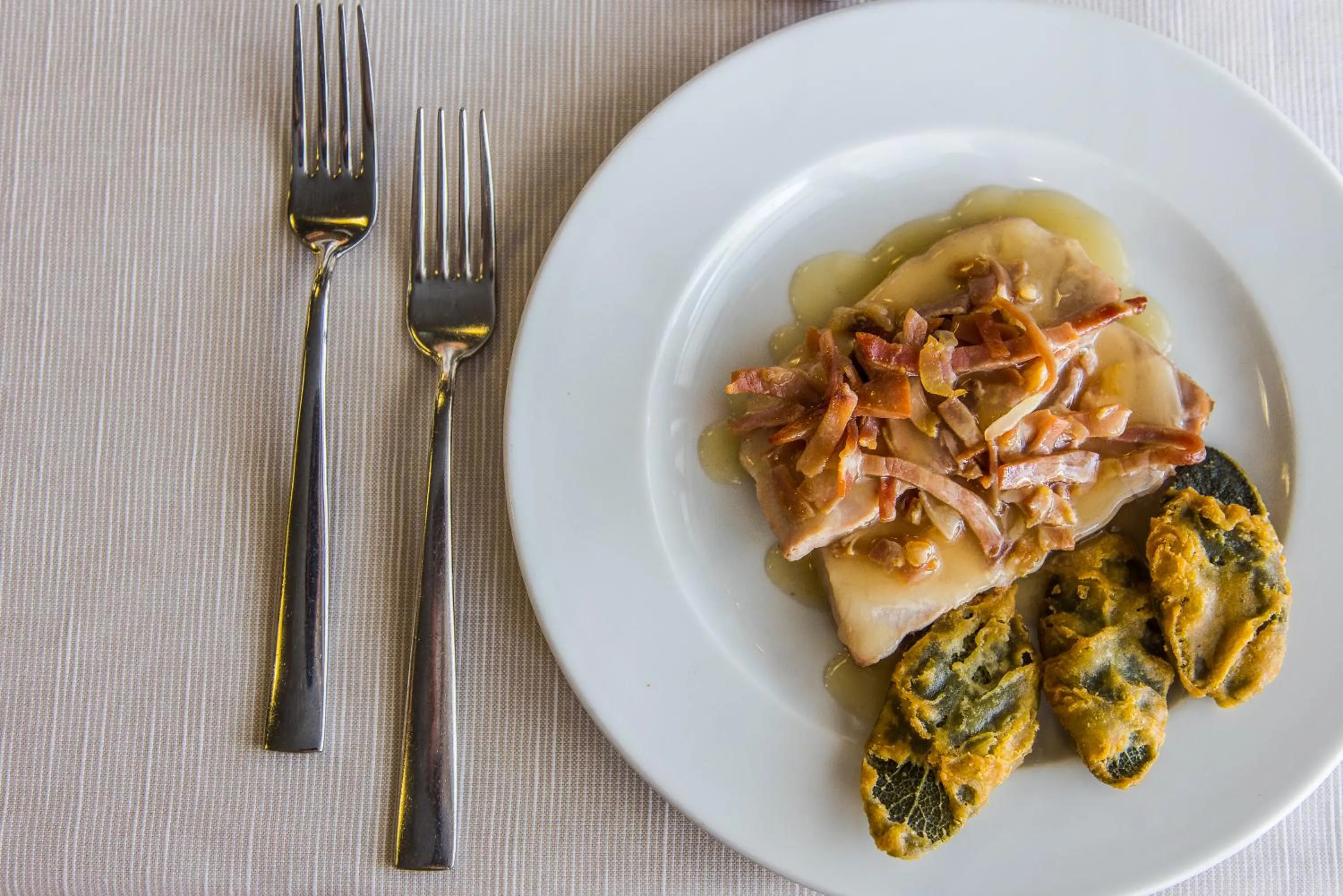 kitchen in Hotel Stacchini