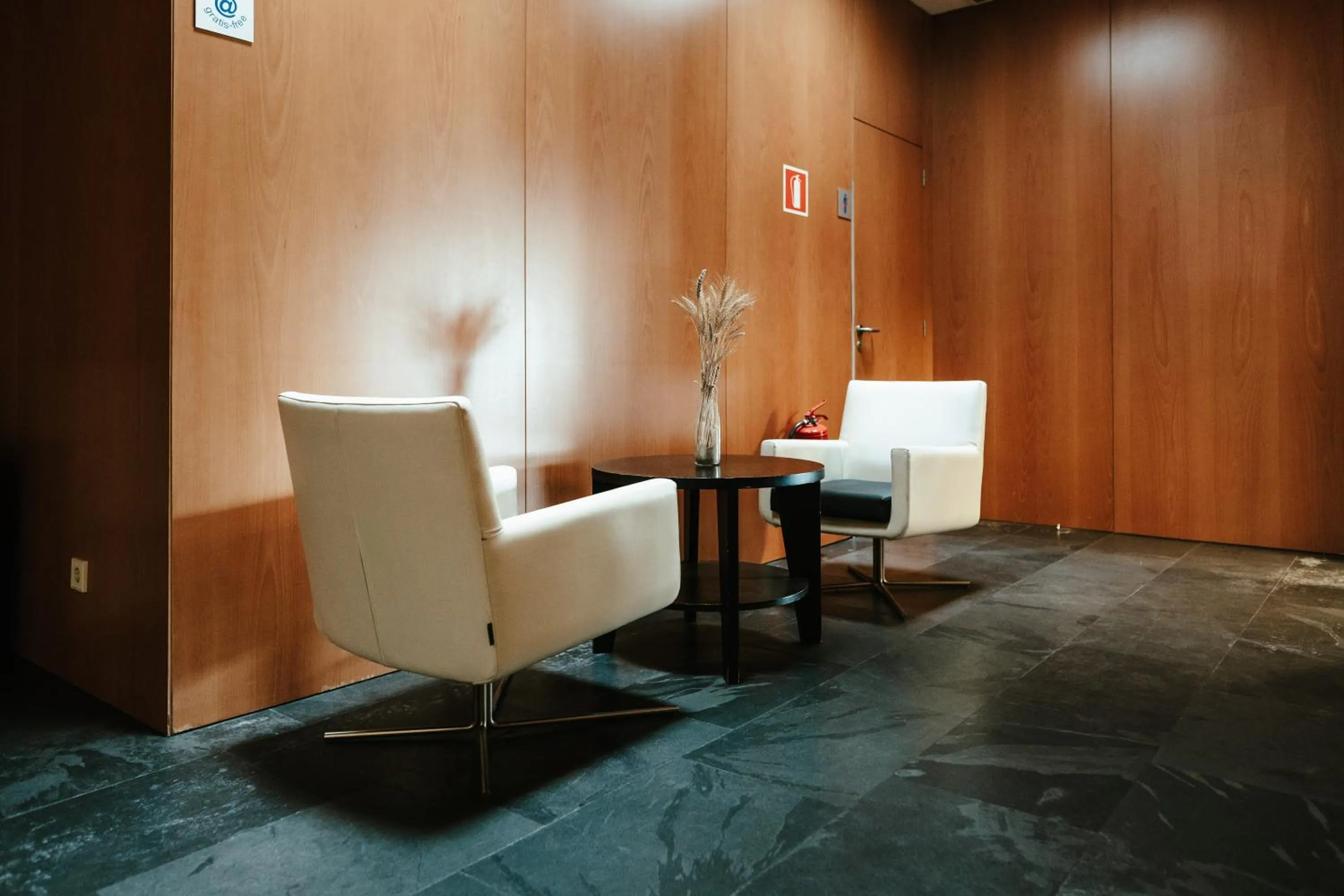 Seating area in AS Porta de Barcelona