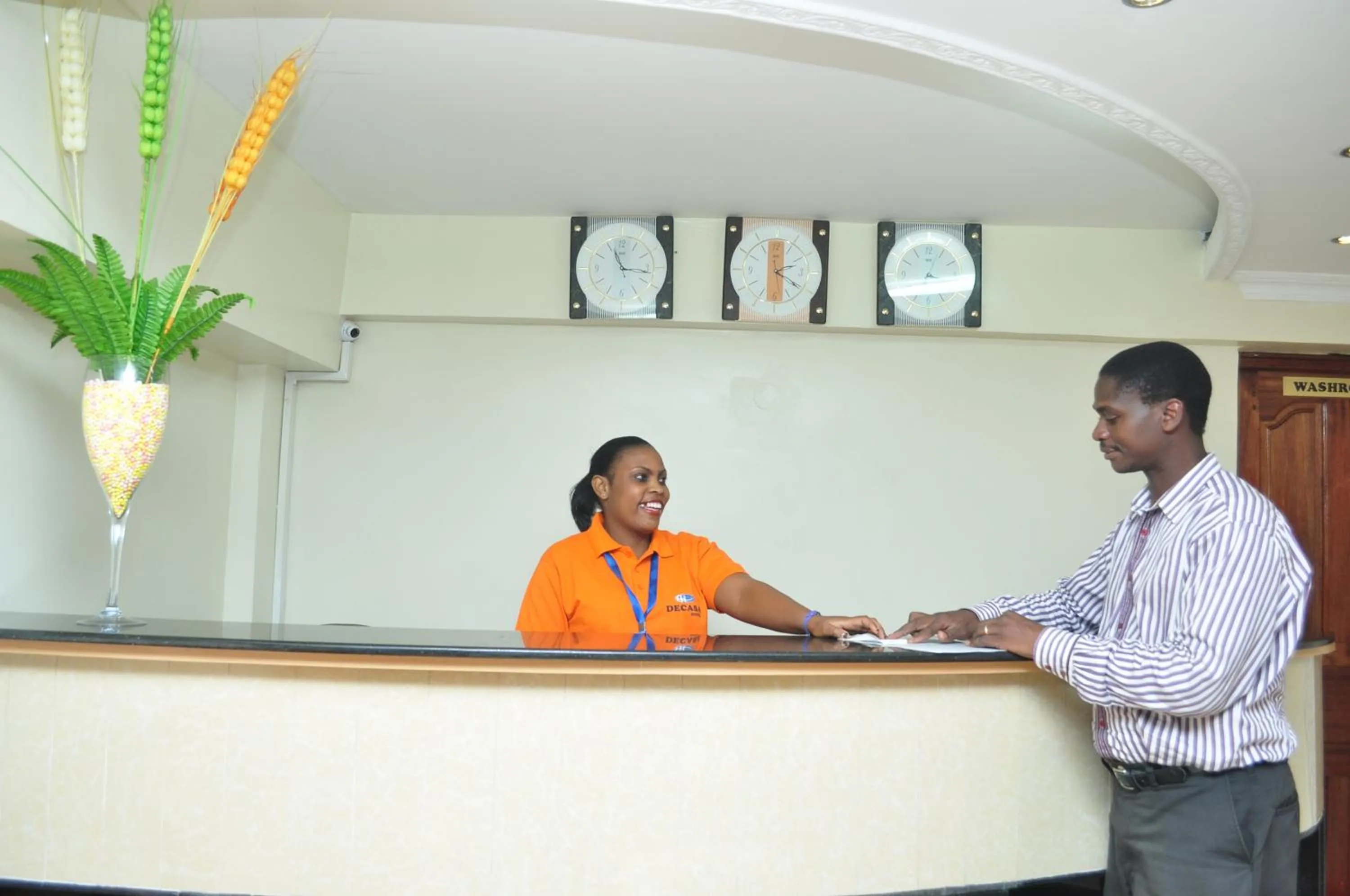 Lobby or reception in Decasa Hotel