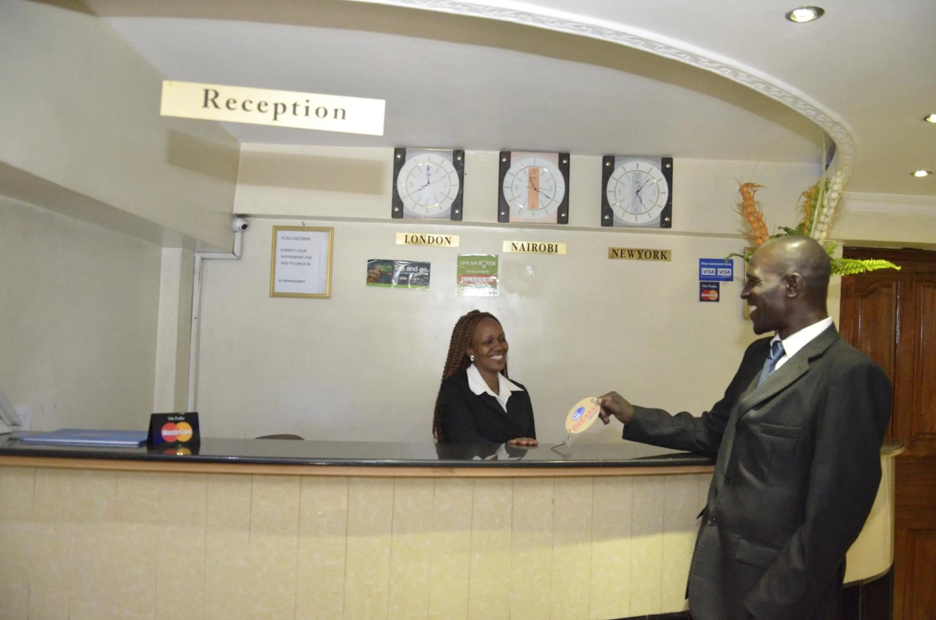 Lobby or reception in Decasa Hotel