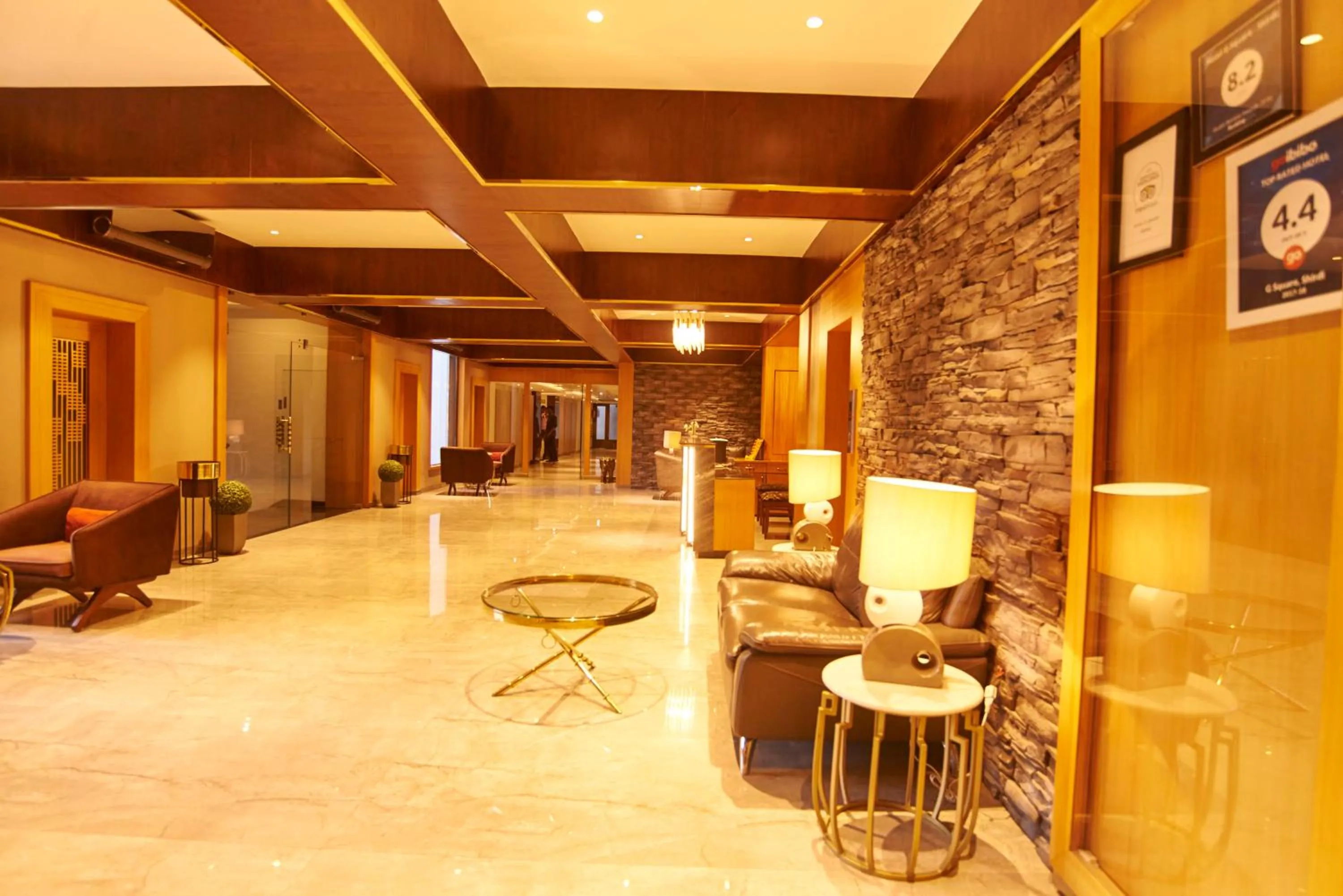 Lobby or reception in Hotel G-Square - Shirdi