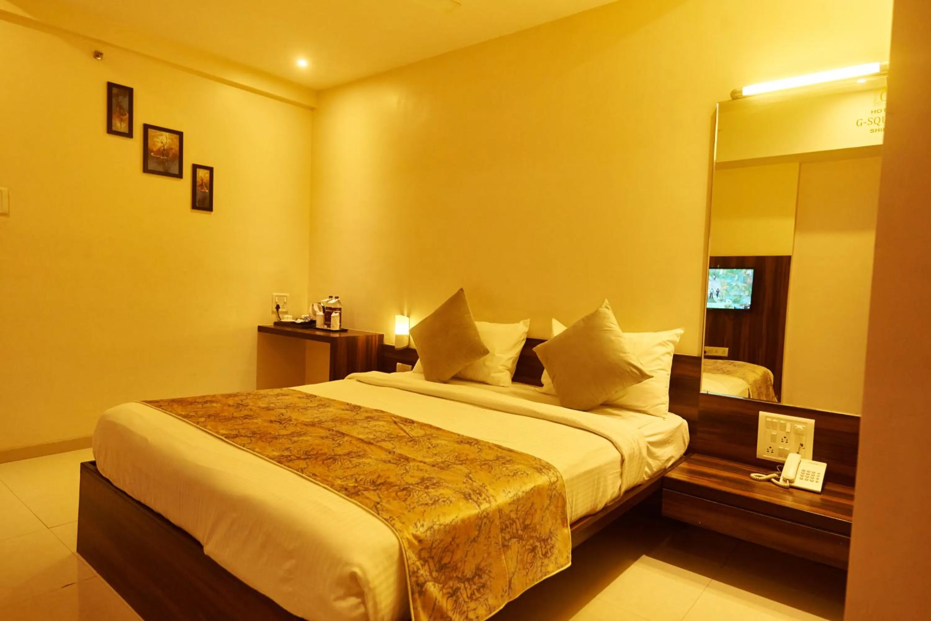 Standard Double Room in Hotel G-Square - Shirdi