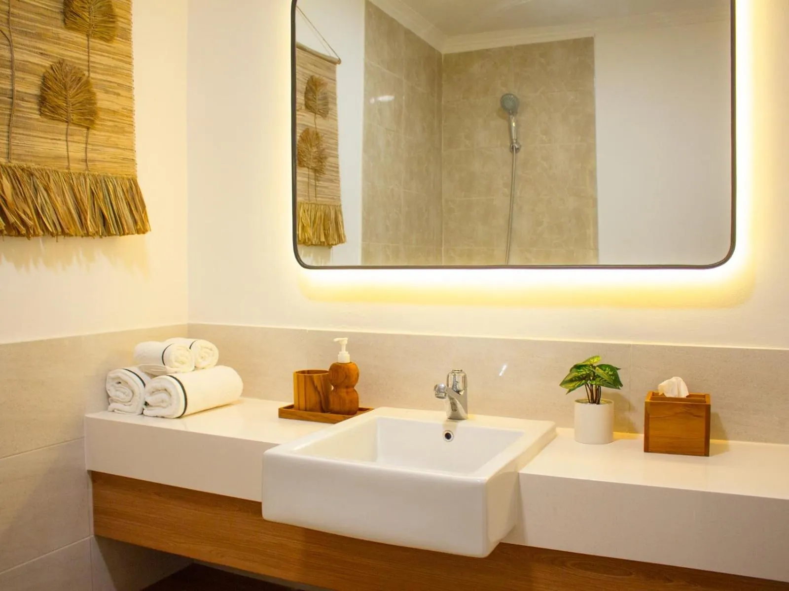 Bathroom in Ocean Beach Villas - Carita Kondominium