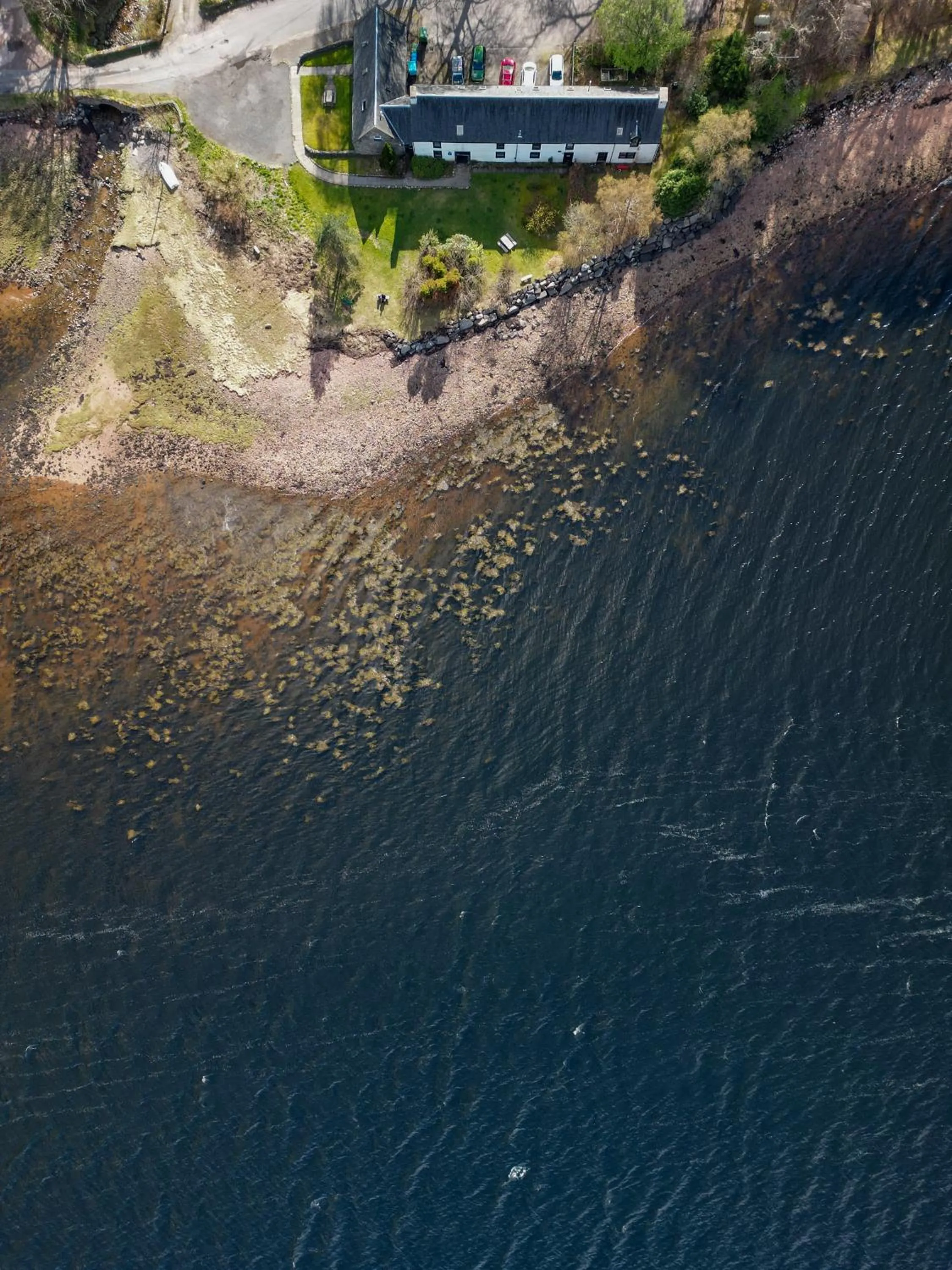 Bird's eye view in Ratagan Youth Hostel