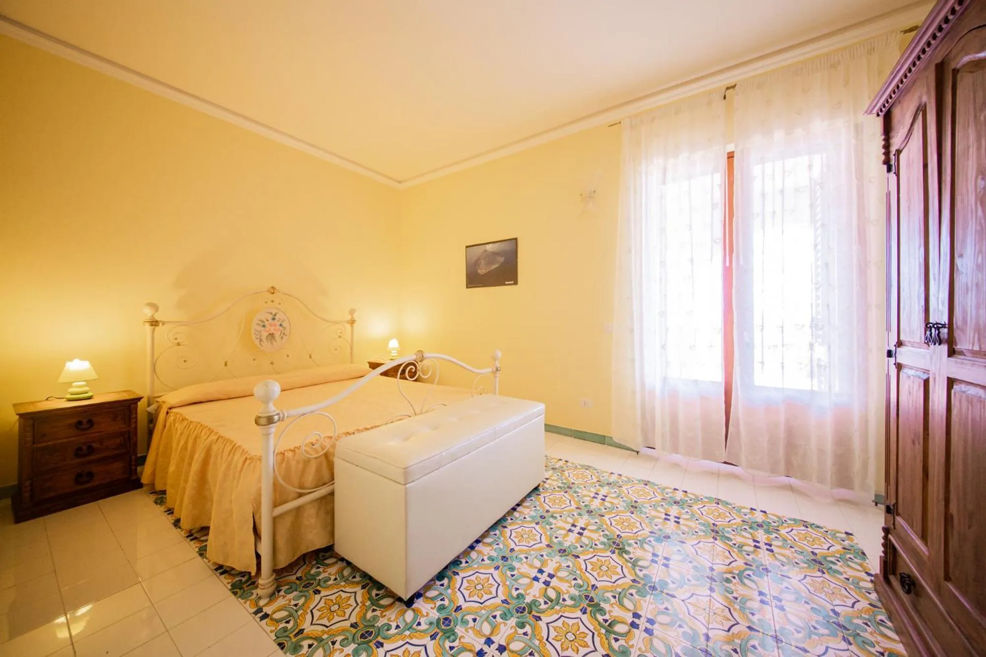 Bed in B&B Villa Maristella