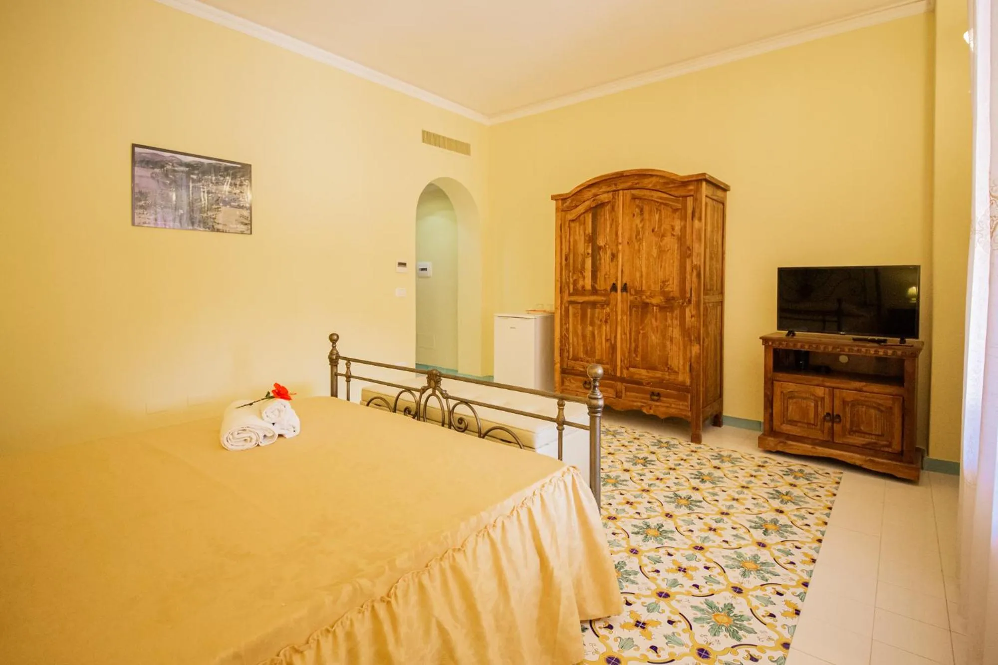 Bed in B&B Villa Maristella