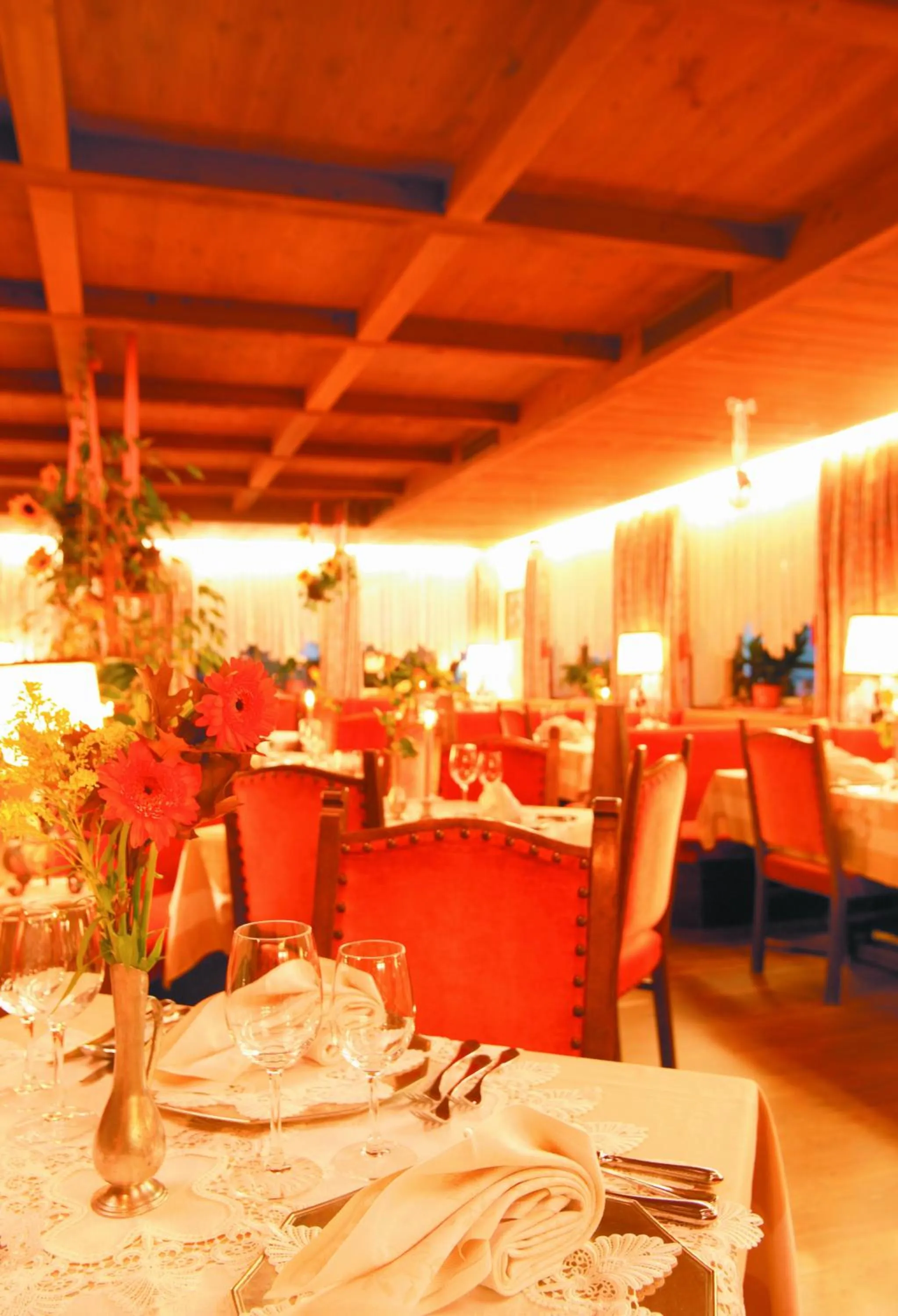 Restaurant/places to eat in Hotel Tschurtschenthaler