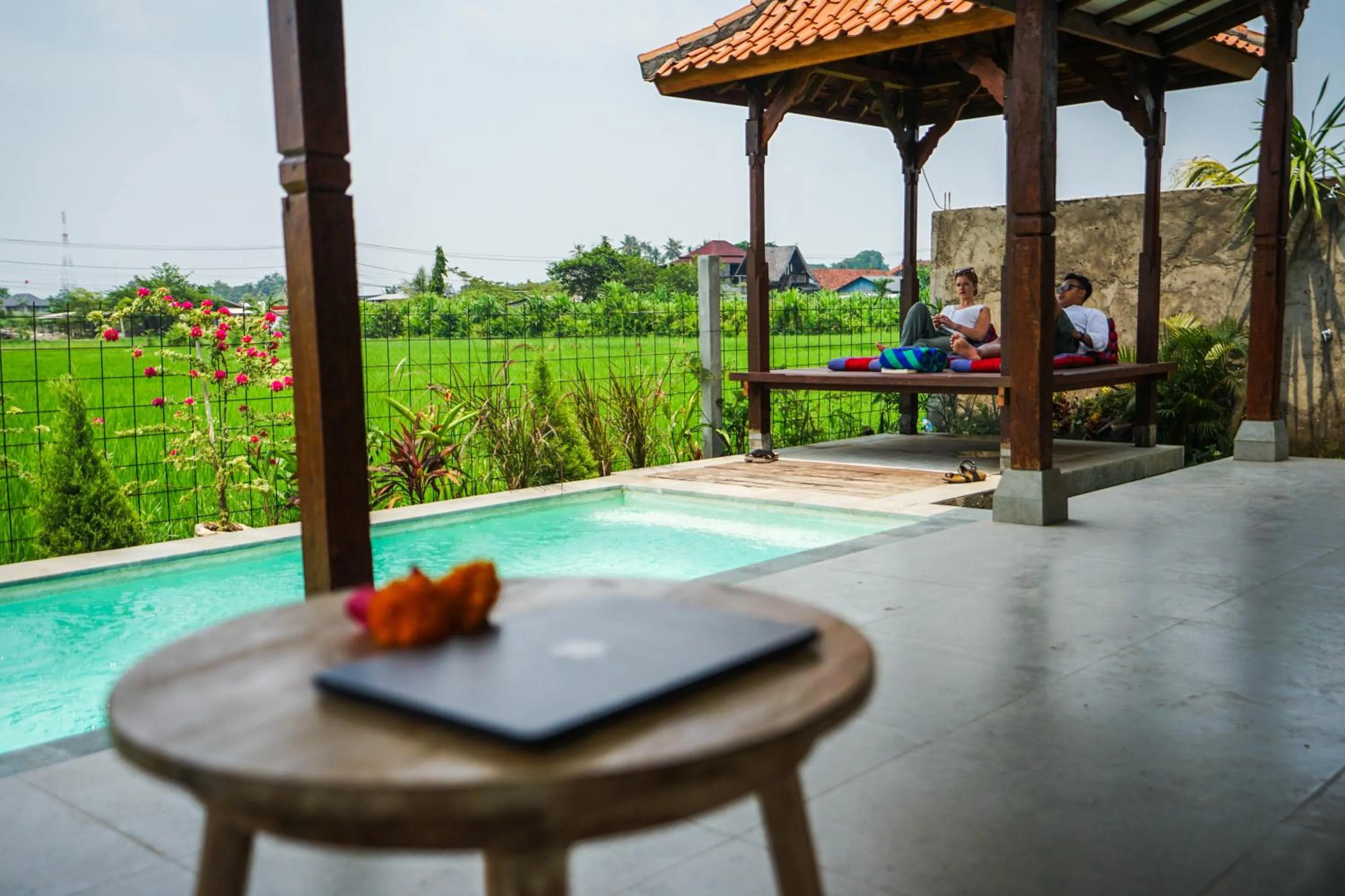 Rumah Tengah Sawah Bali