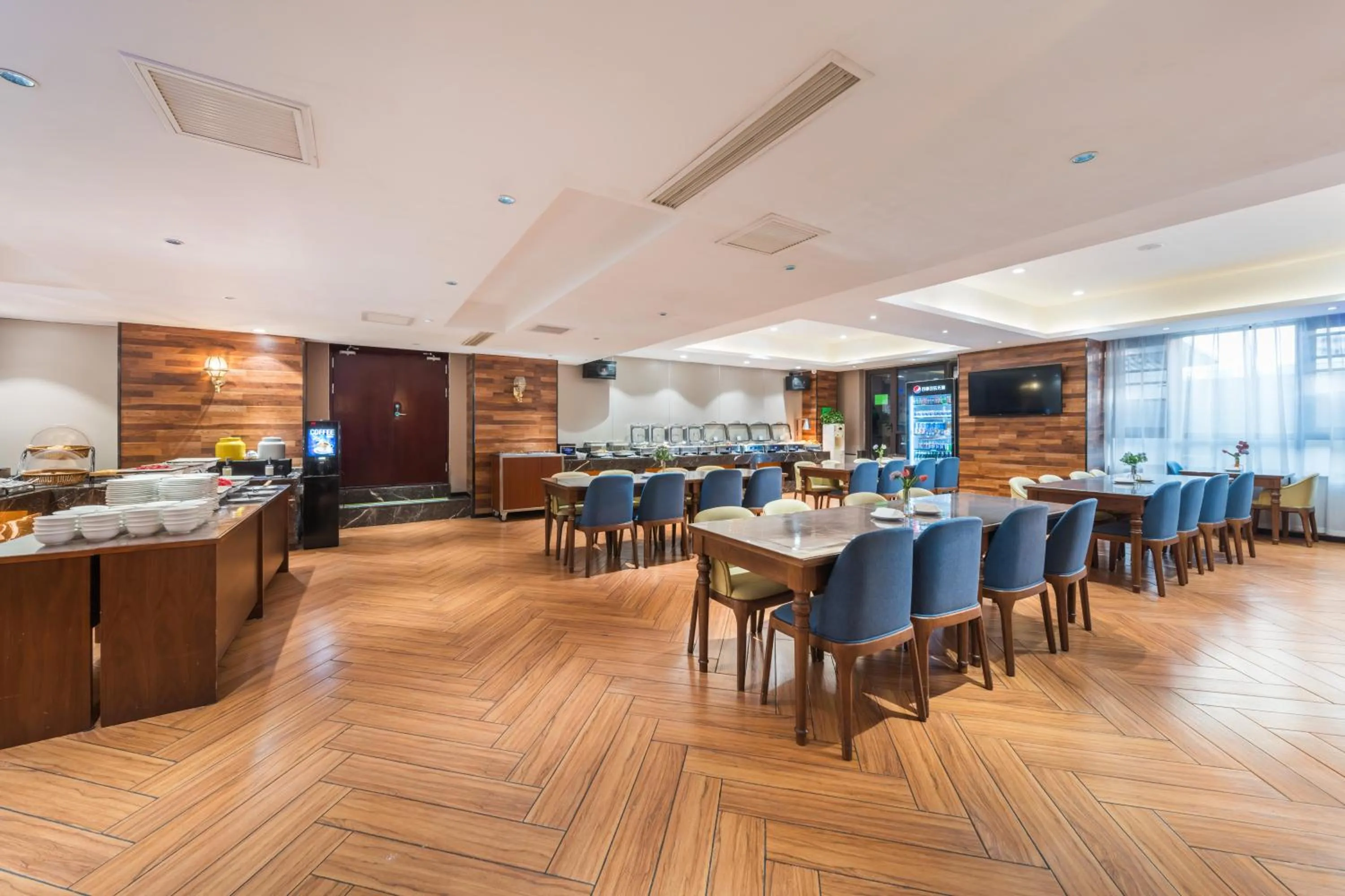 Restaurant/places to eat in GeMei Hotel Luoyang Longmen High-speed Railway Station