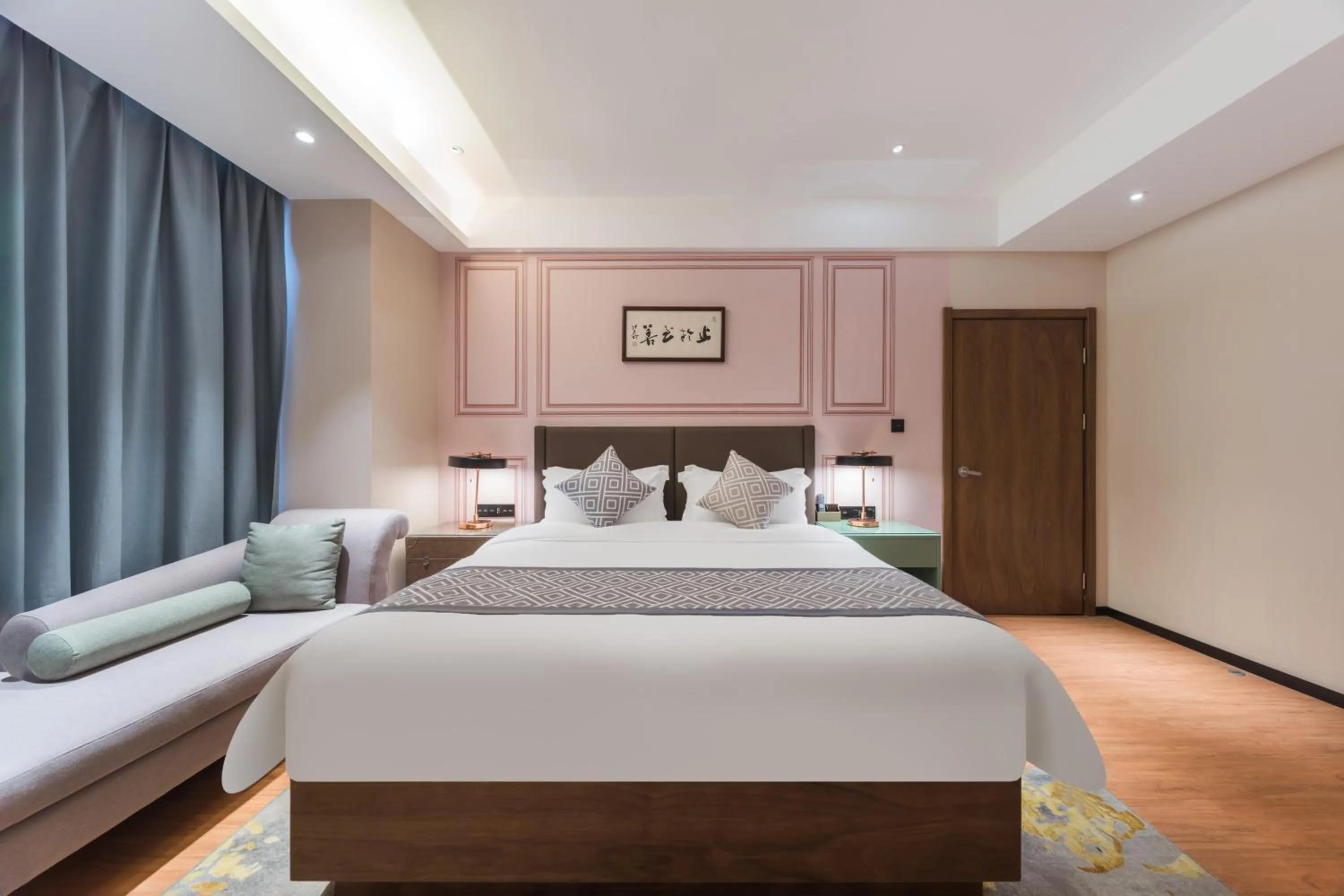 Bedroom in GeMei Hotel Luoyang Longmen High-speed Railway Station