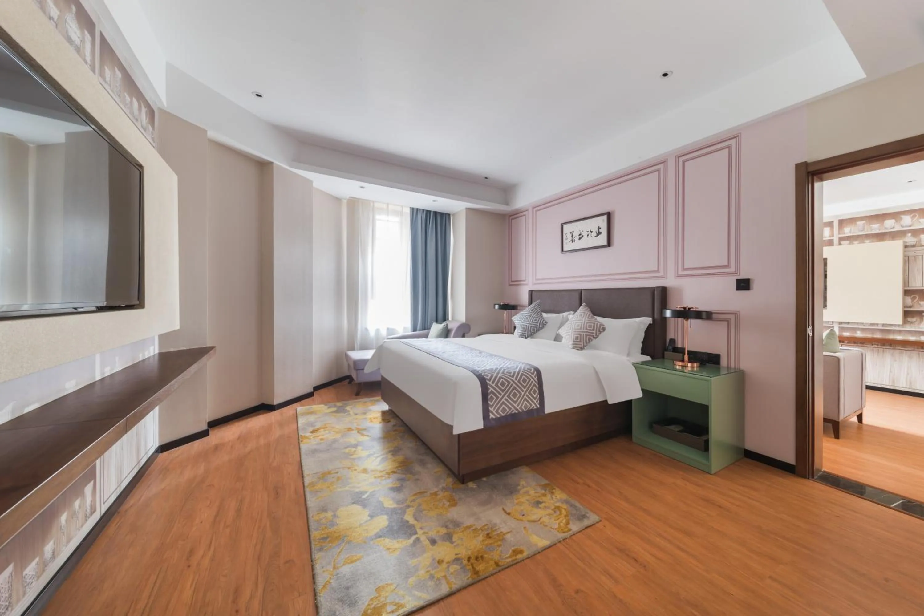 Bedroom in GeMei Hotel Luoyang Longmen High-speed Railway Station