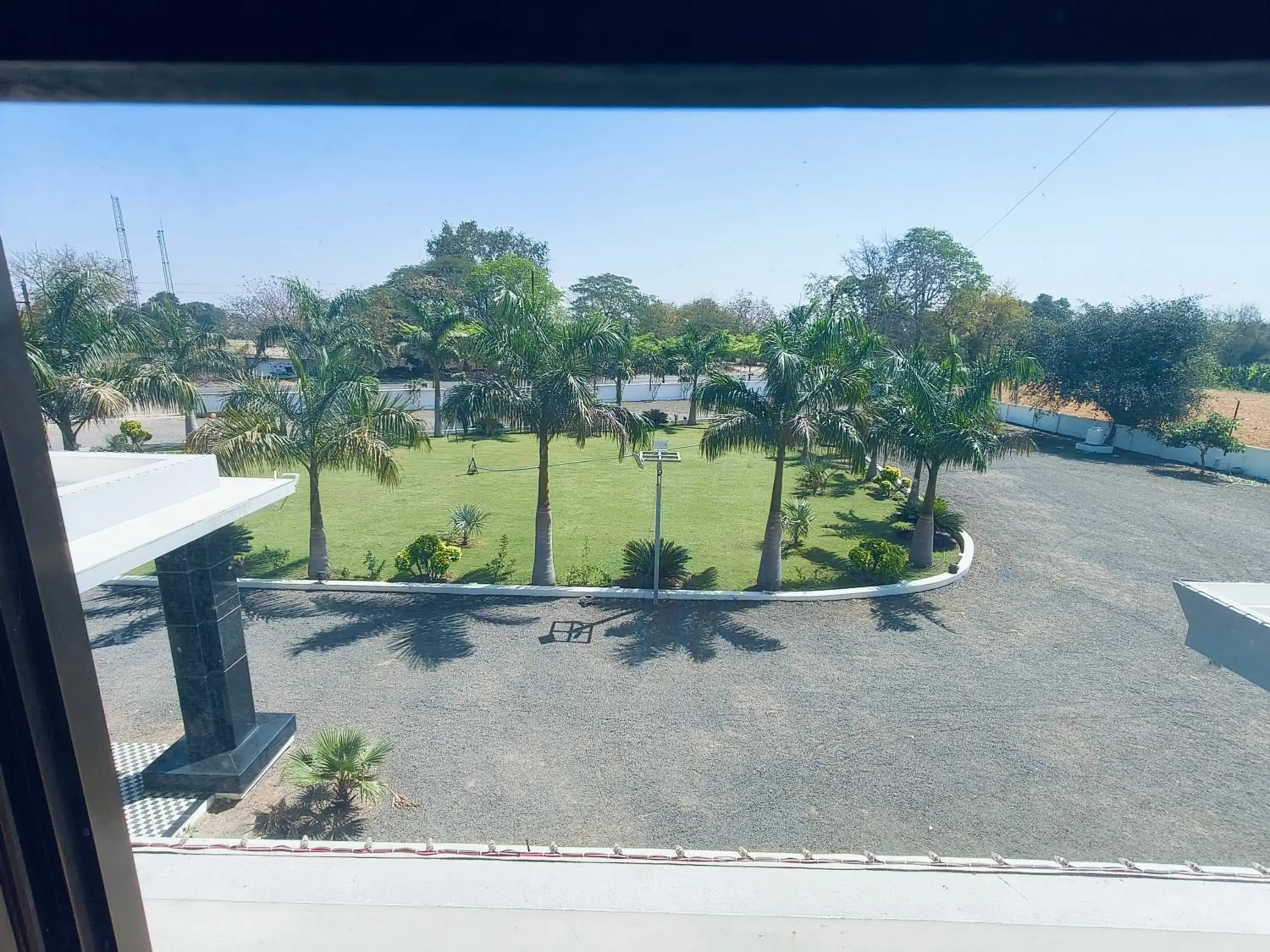 Garden view in HOTEL MUSHAK by BAPPA PALACE Garden view in HOTEL MUSHAK by BAPPA PALACE