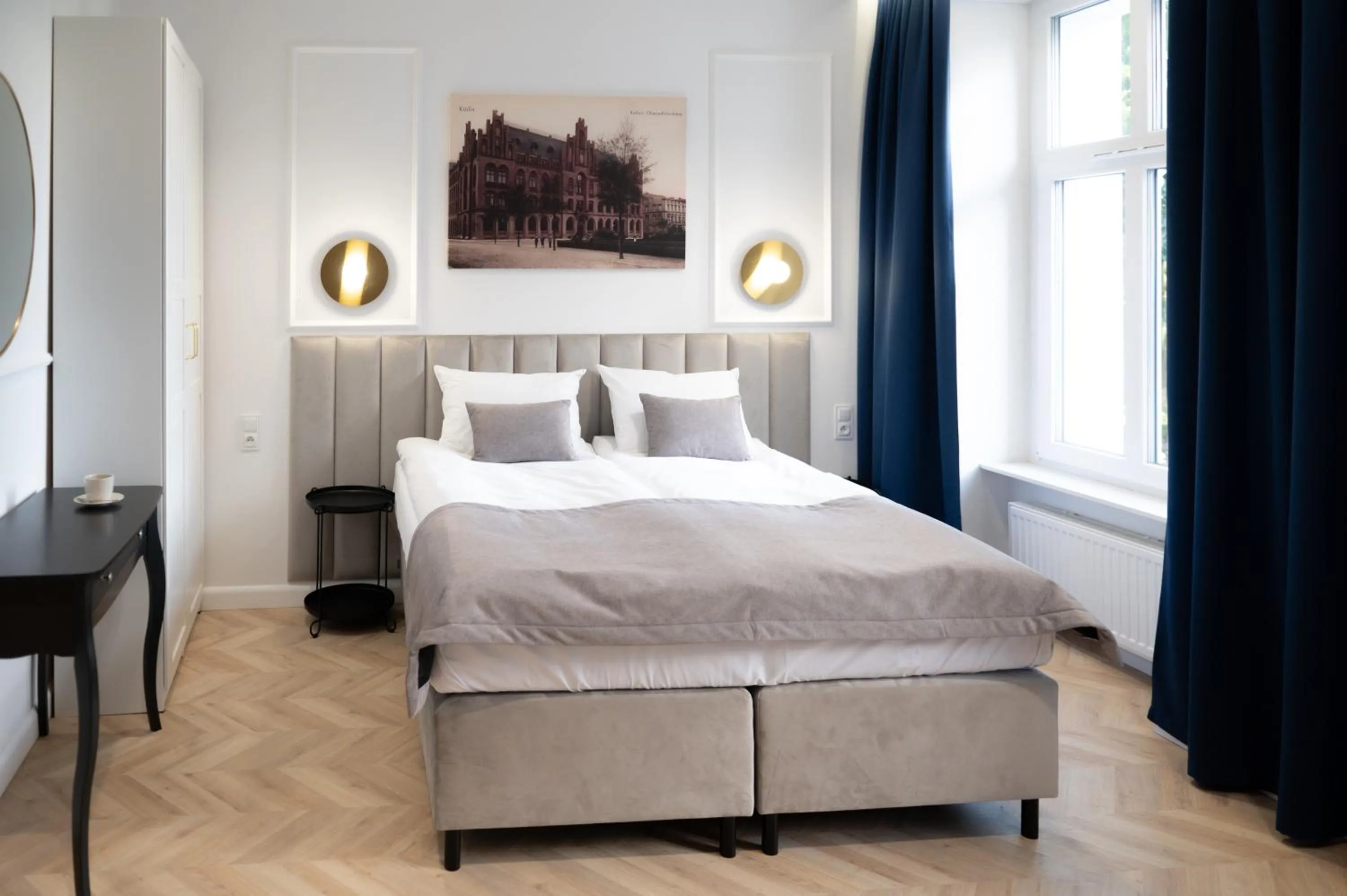 Restaurant/places to eat, Bed in Stara Drukarnia Aparthotel