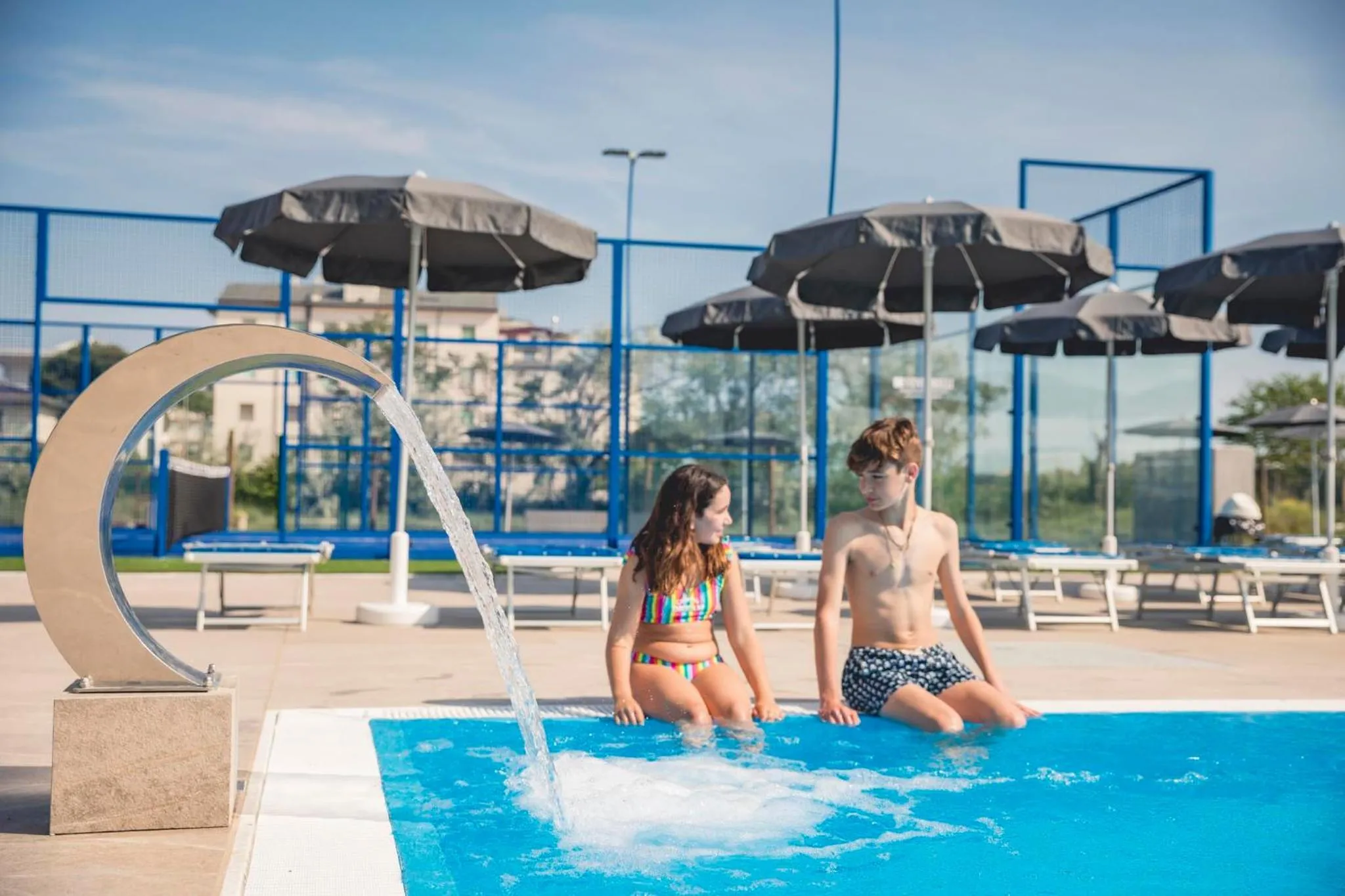 Swimming pool in Hotel Baya - in centro, sul mare