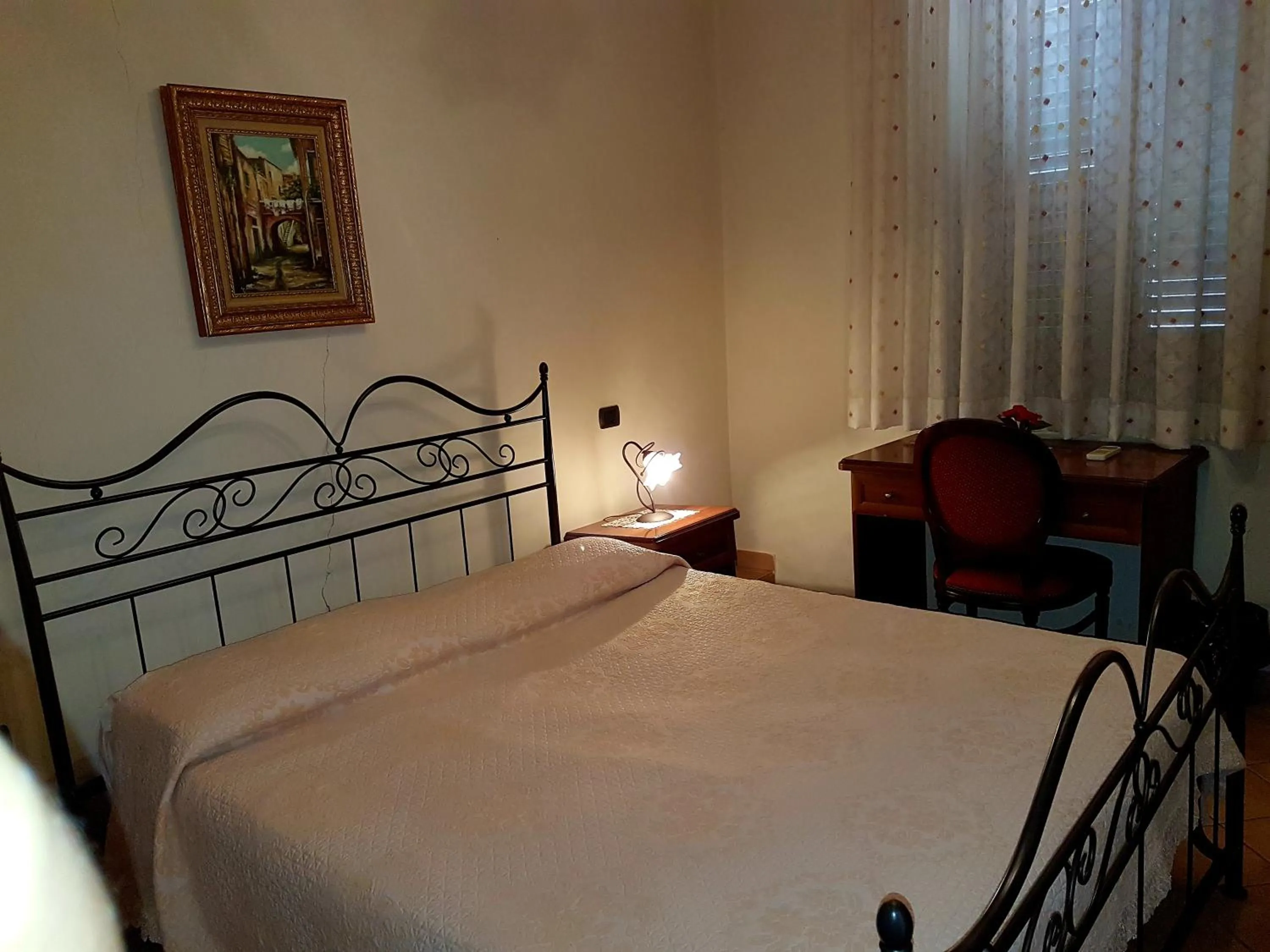 Bed in Hotel Scalinatella