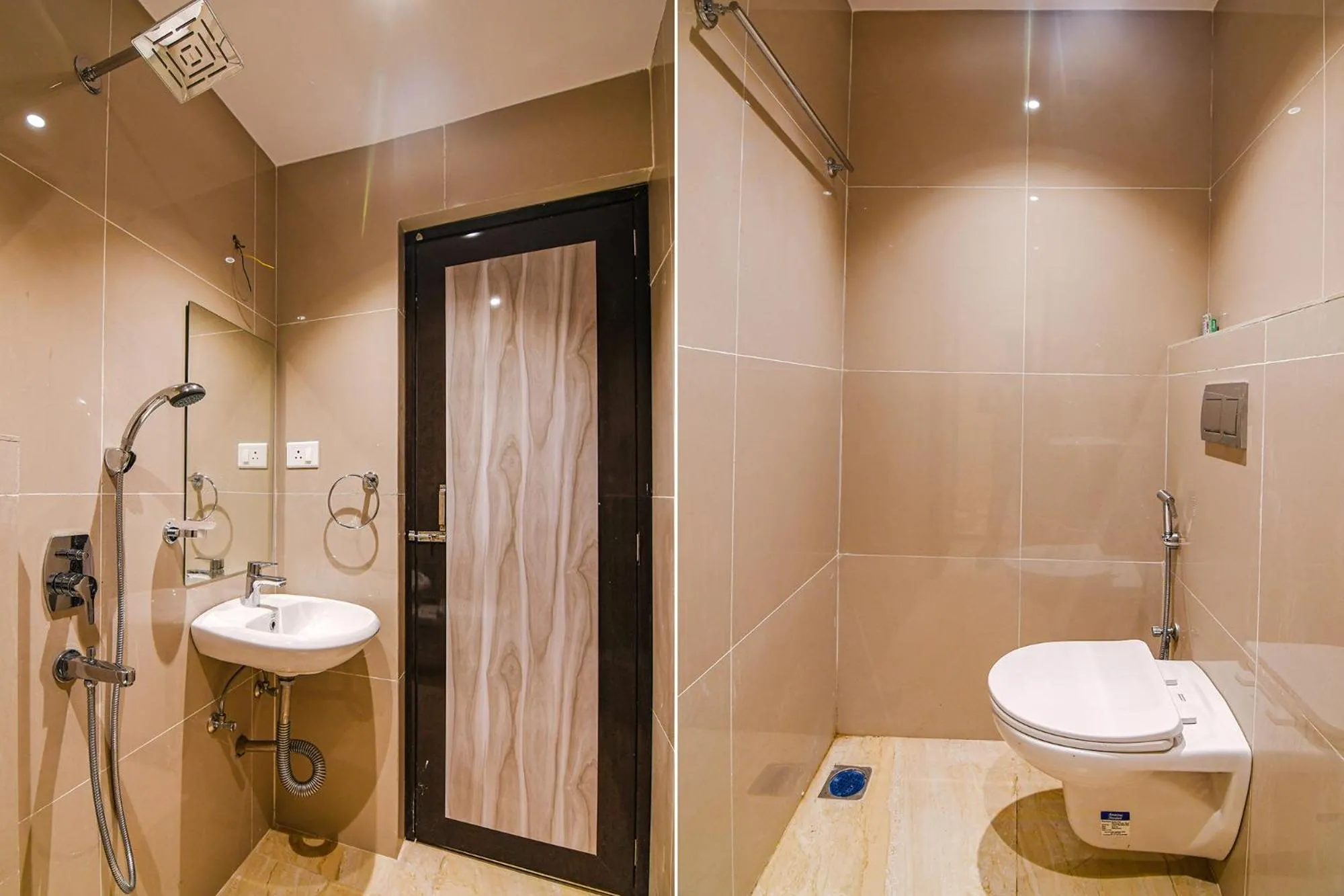 Bathroom in FabHotel JP - Nr Sataragachhi Railway Station