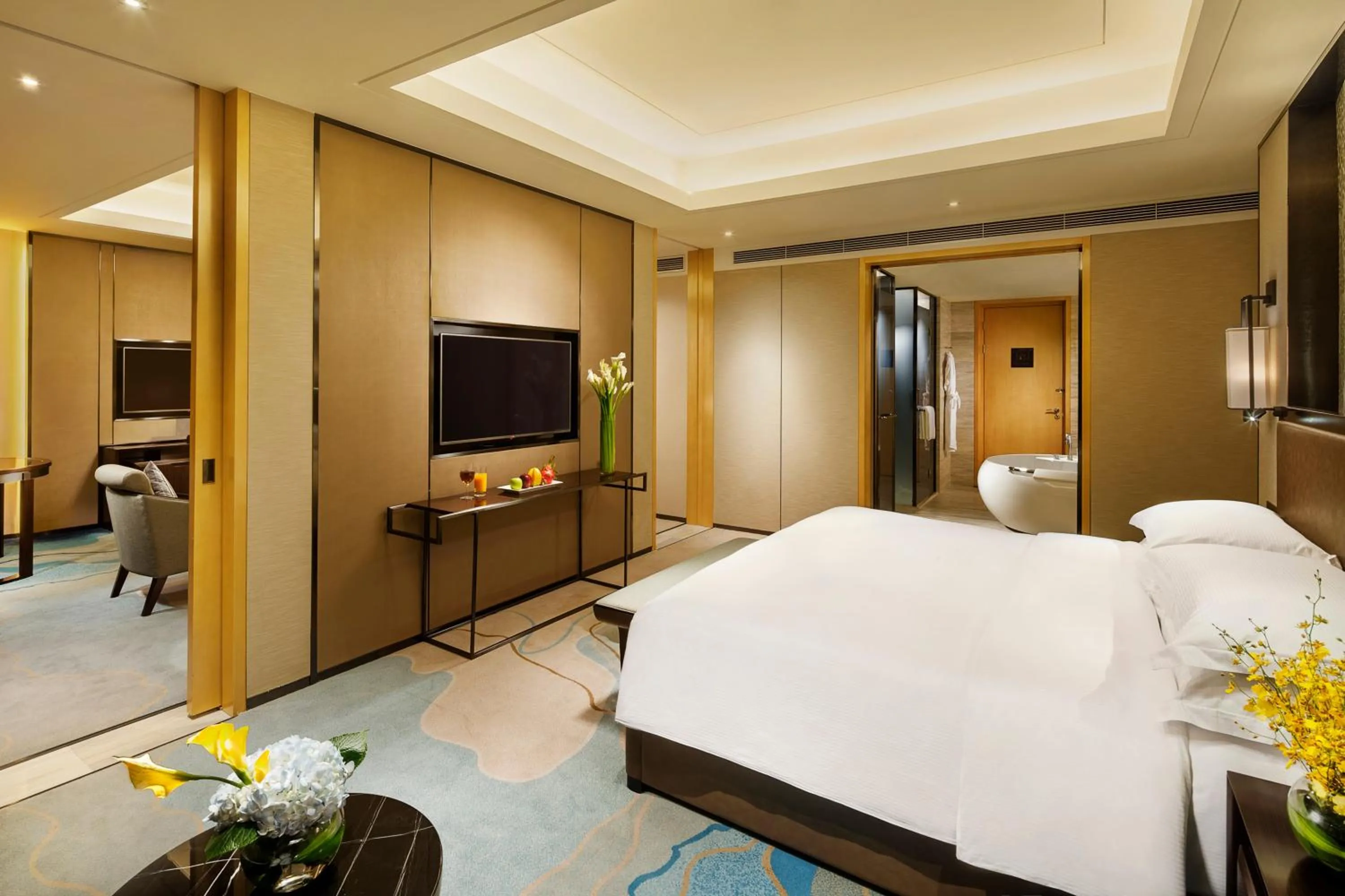 Bedroom, Bed in Hilton Zhuzhou
