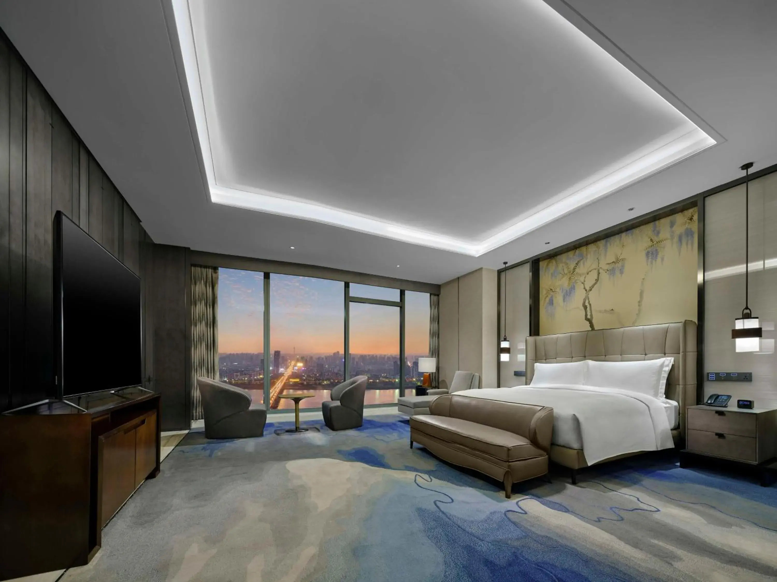 Bed in Hilton Zhuzhou Bed in Hilton Zhuzhou