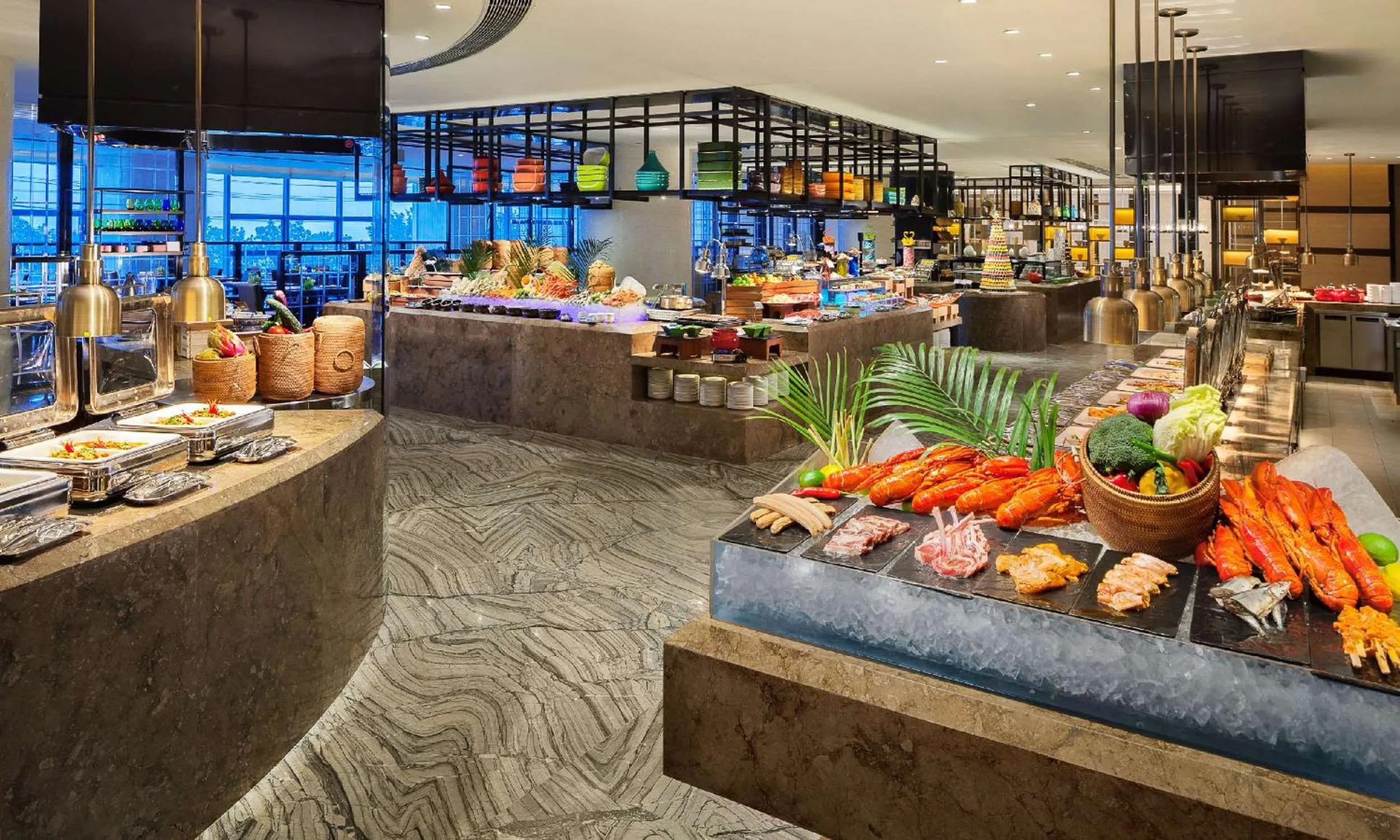 Restaurant/places to eat in Hilton Zhuzhou