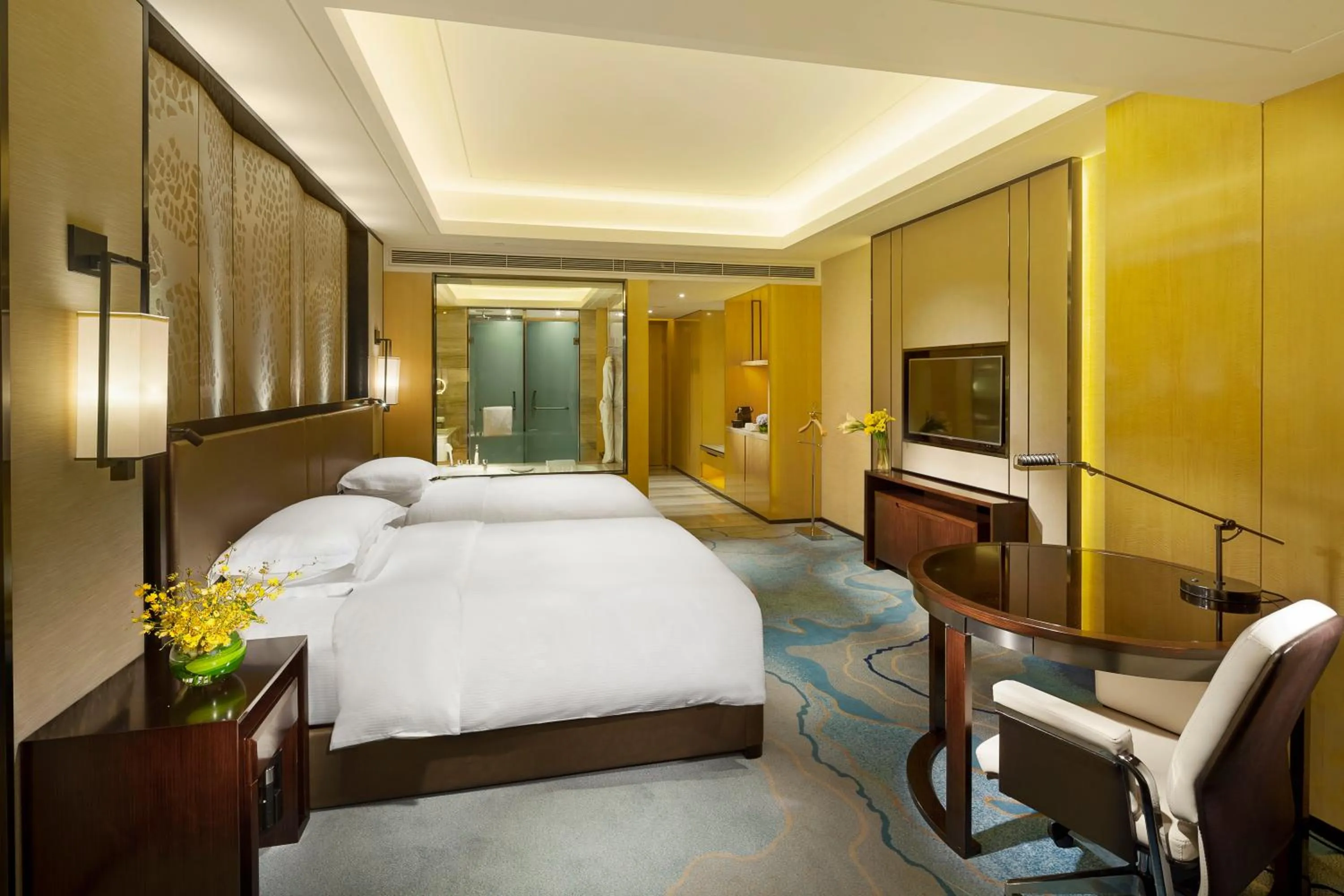 Bedroom, Bed in Hilton Zhuzhou