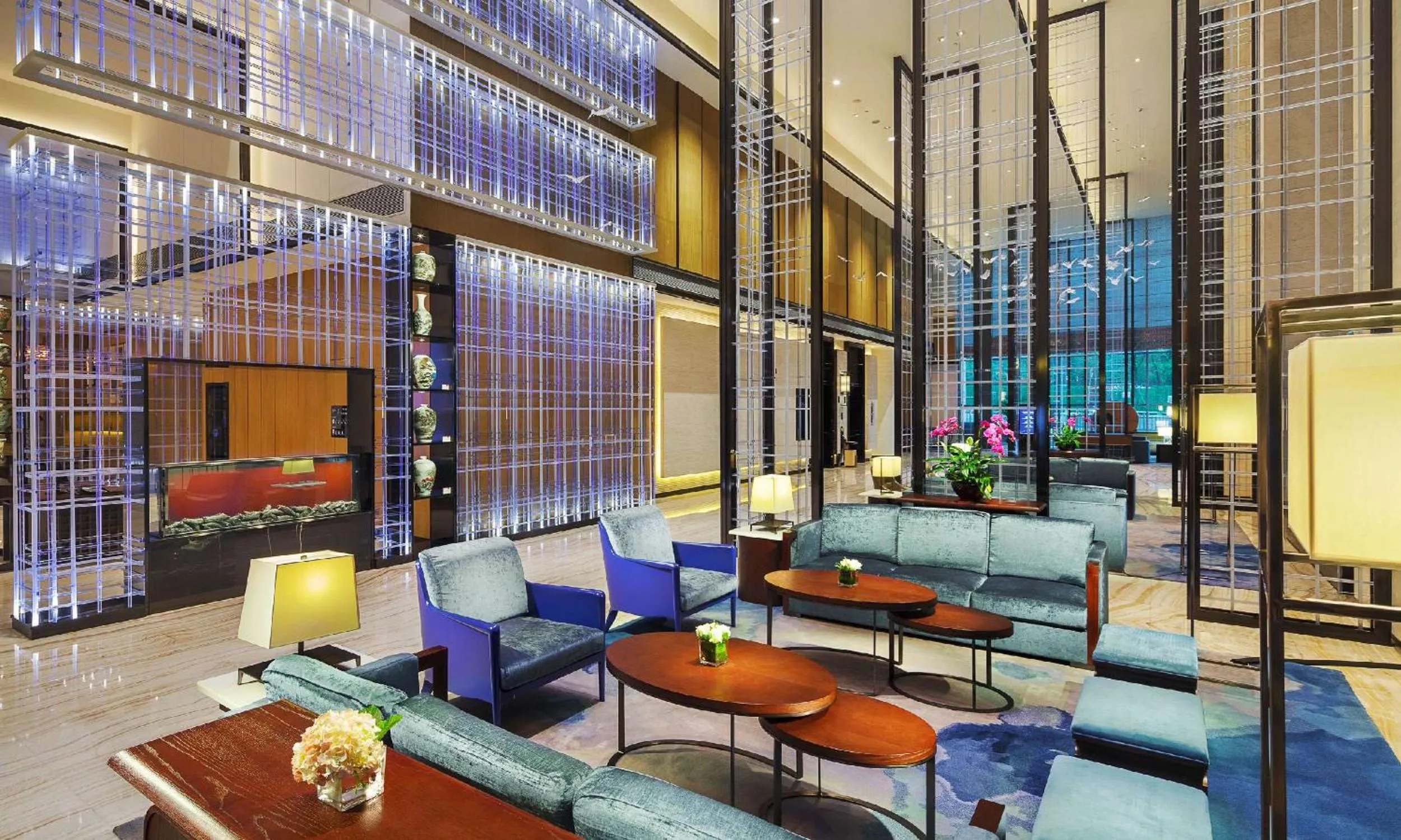 Lobby or reception in Hilton Zhuzhou