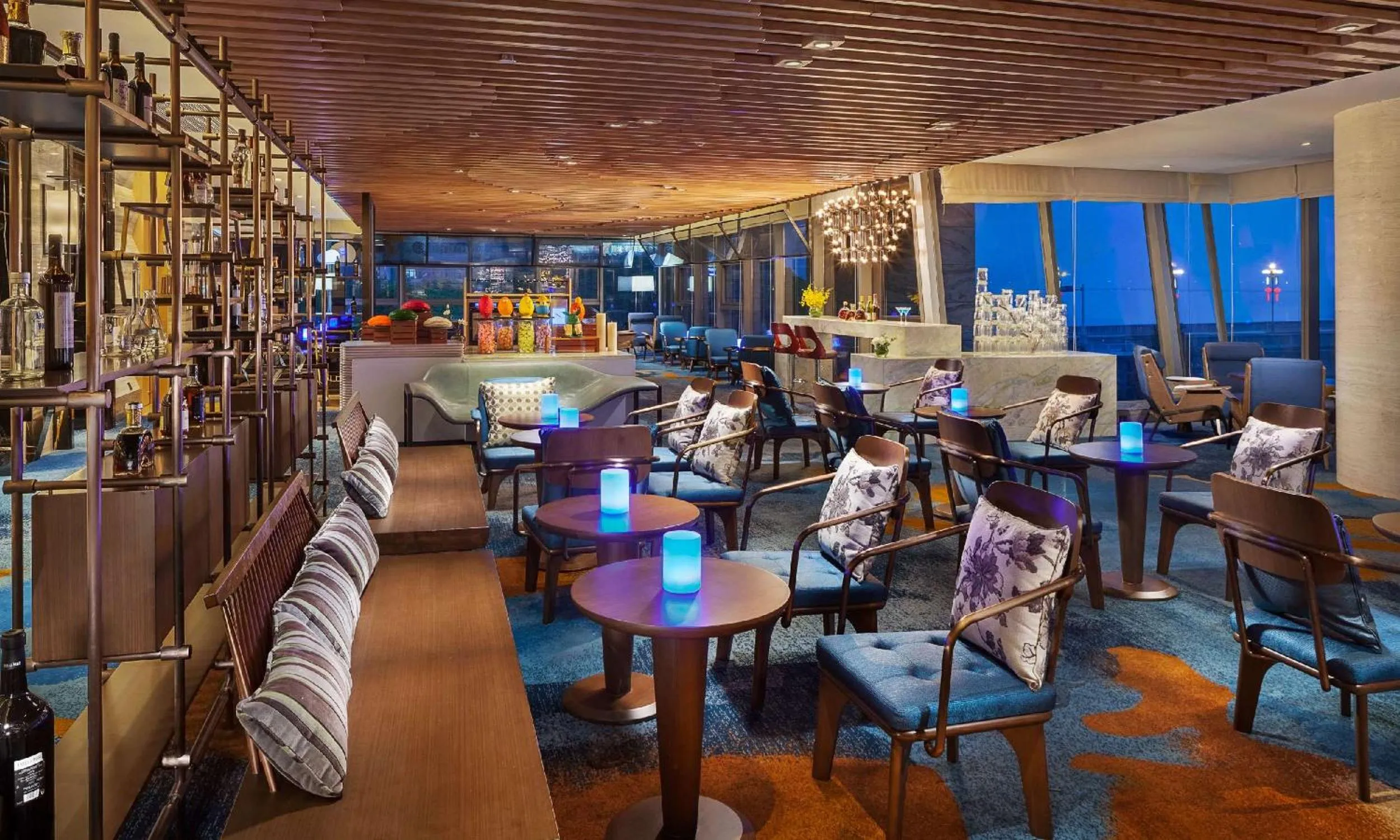 Lounge or bar in Hilton Zhuzhou