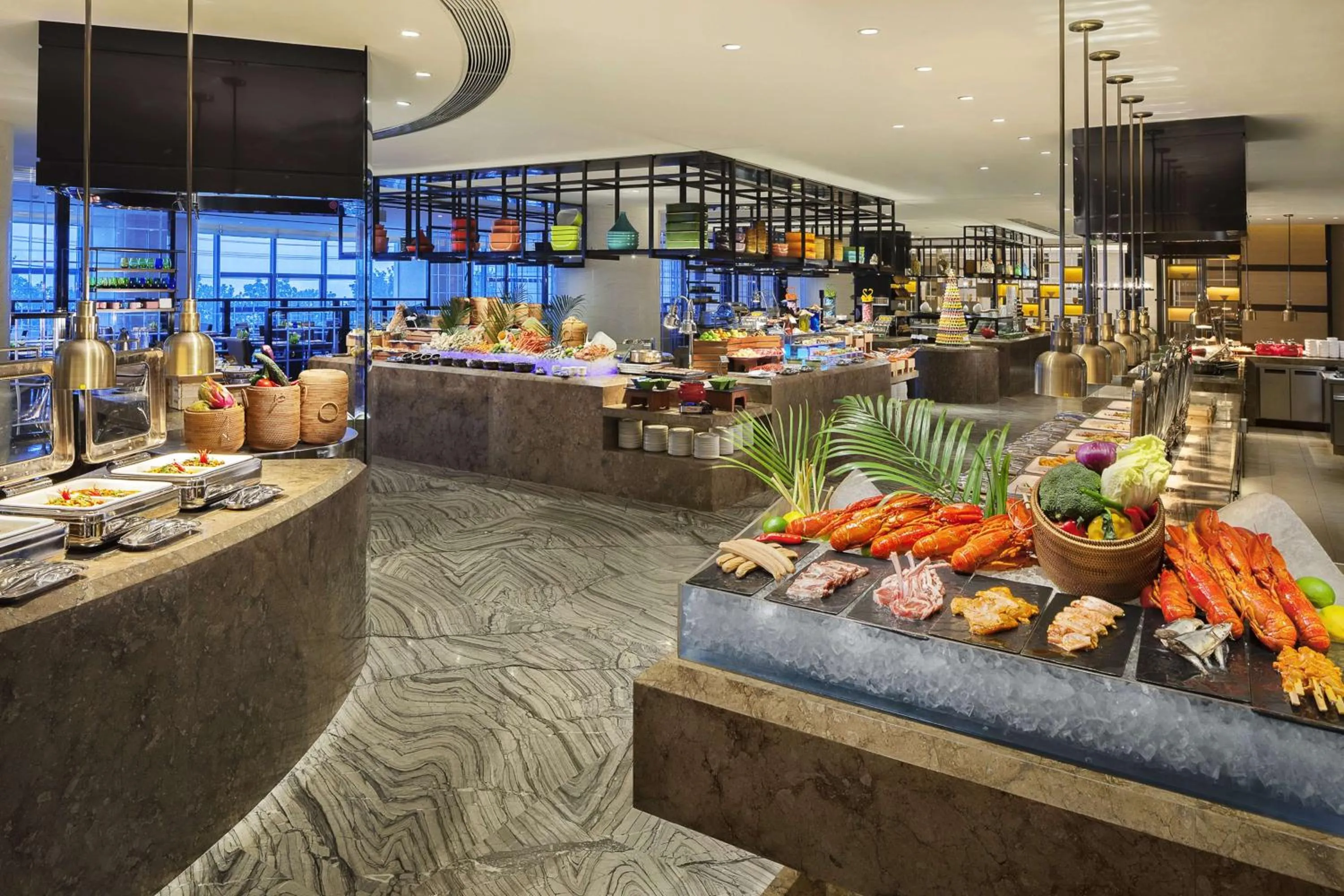 Restaurant/places to eat in Hilton Zhuzhou