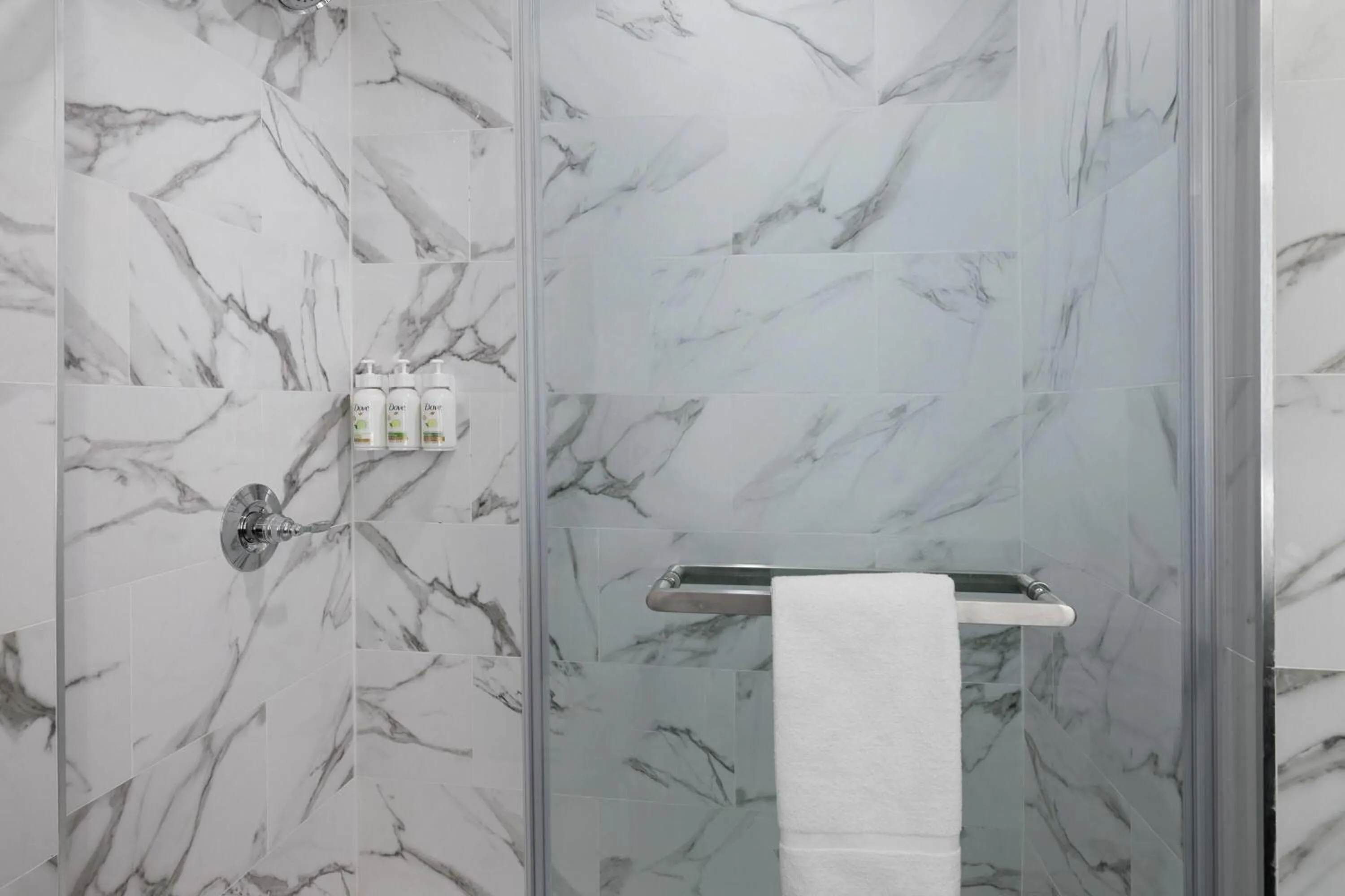 Bathroom in Ramada by Wyndham Brooklyn Near Flatbush