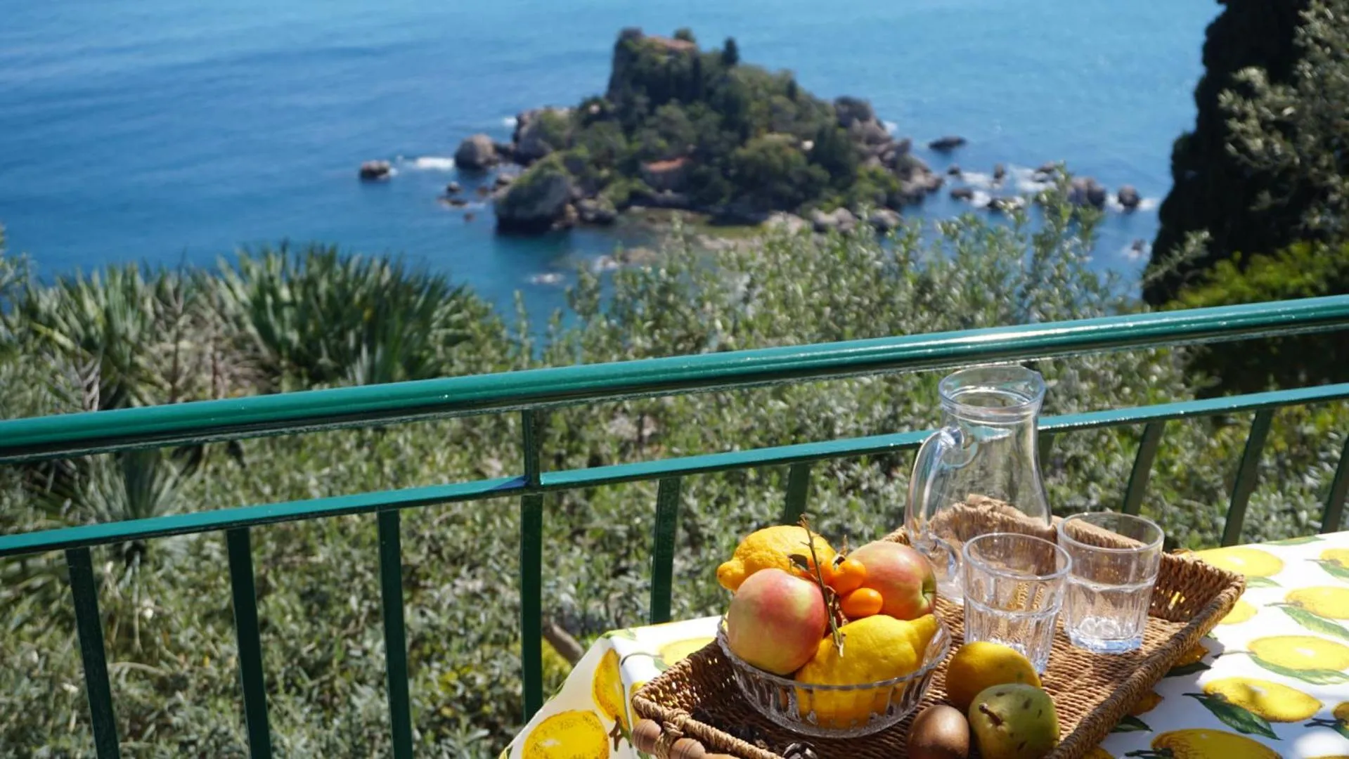 Balcony/Terrace in Residence Terra Rossa Taormina
