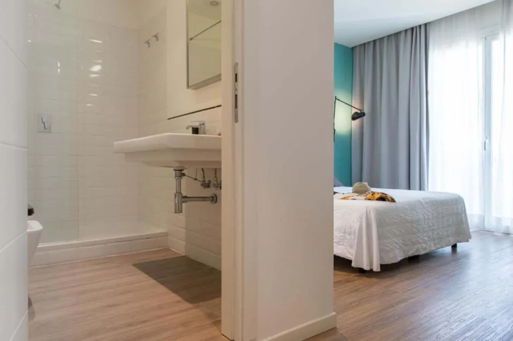 Bed in Hotel Prestigio