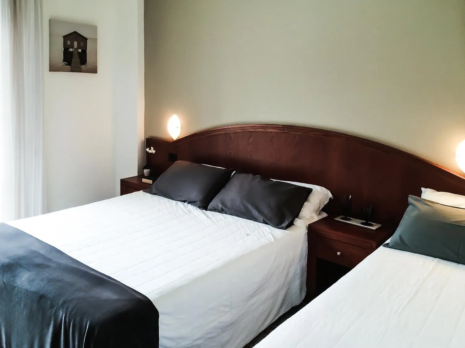 Bed in Hotel Prestigio