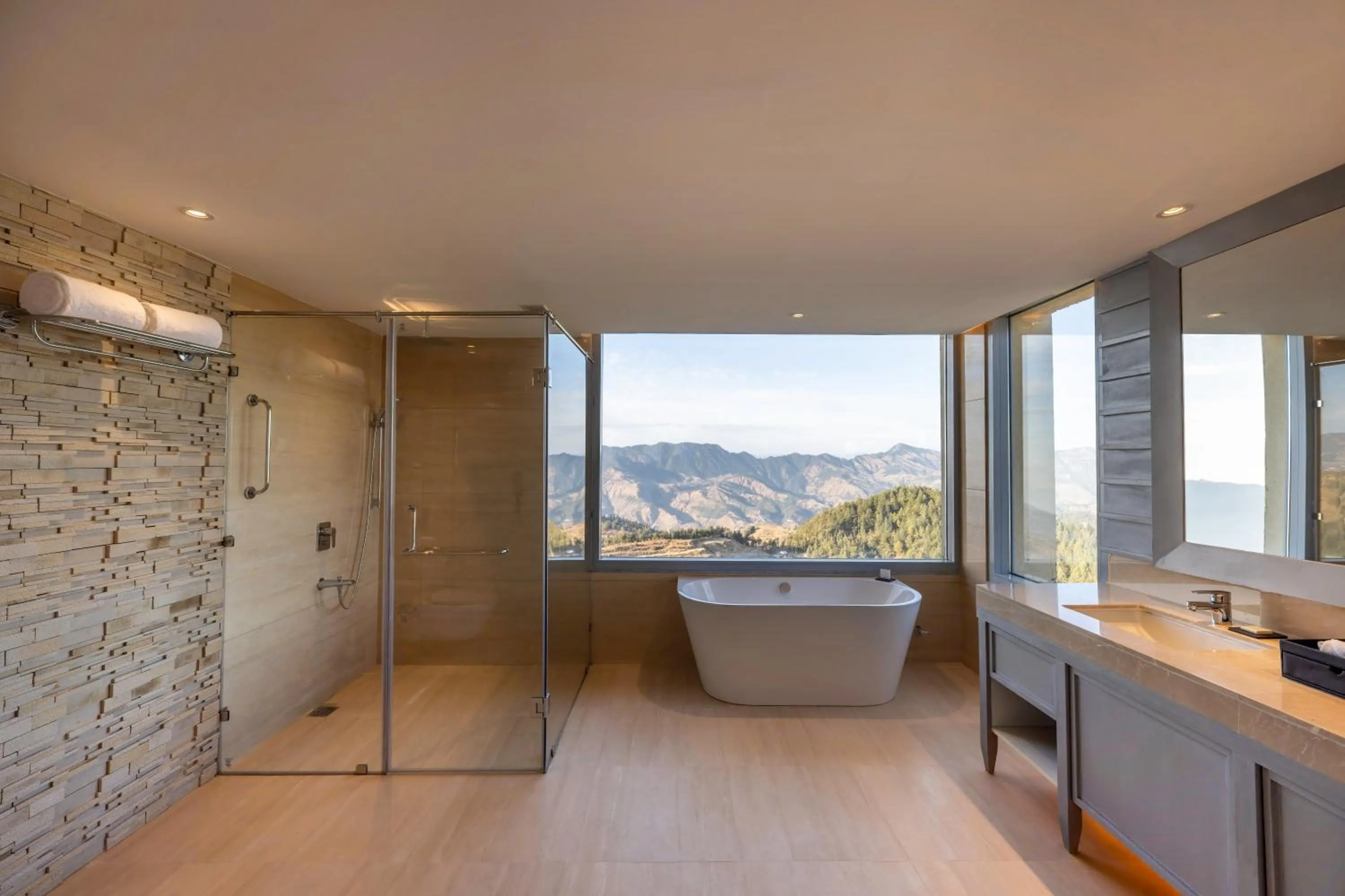 Bathroom in dusitD2 Fagu, Shimla