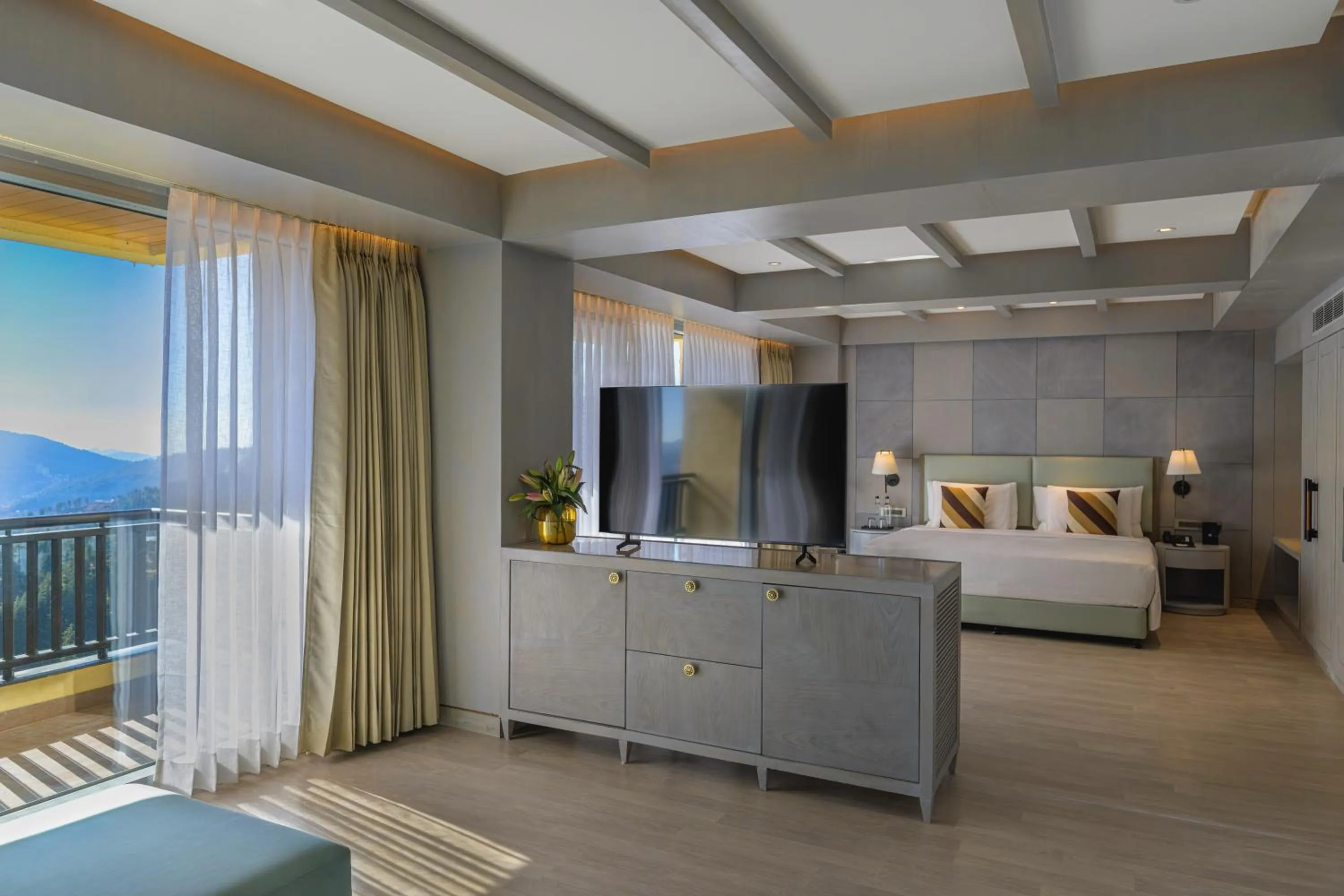 TV and multimedia, Bed in dusitD2 Fagu, Shimla