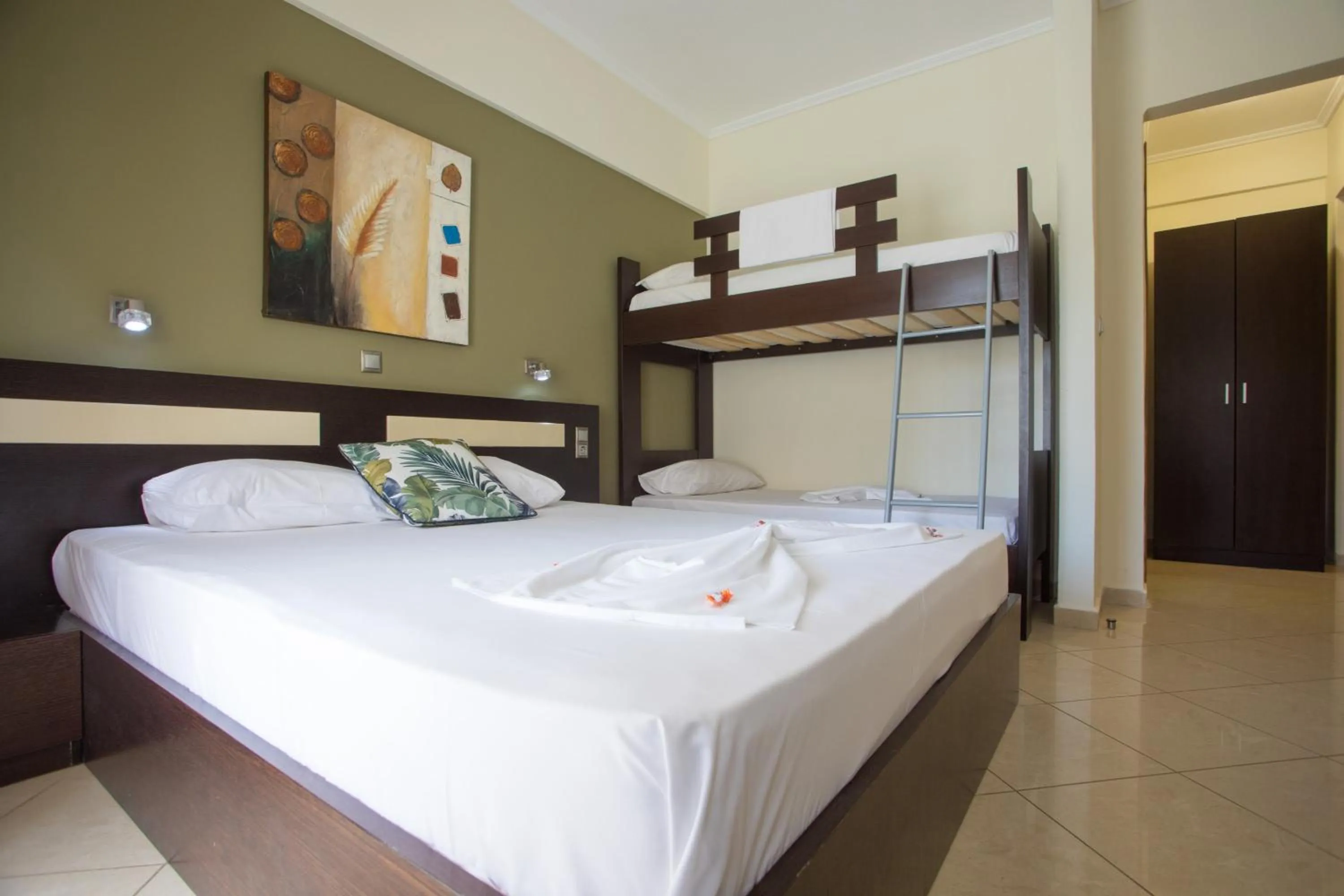 Bed in Villa Amalia Sun Beach