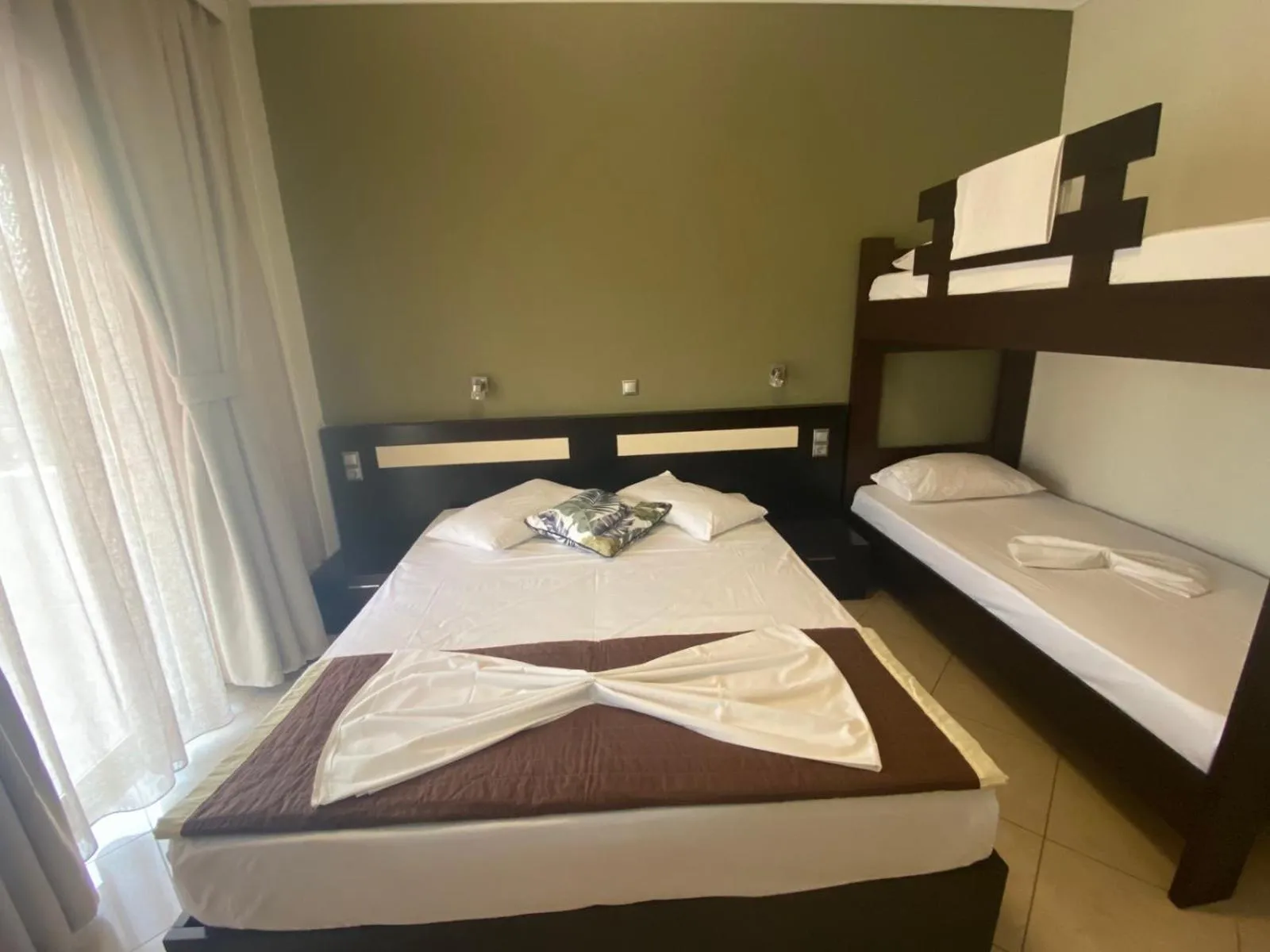 Bed in Villa Amalia Sun Beach