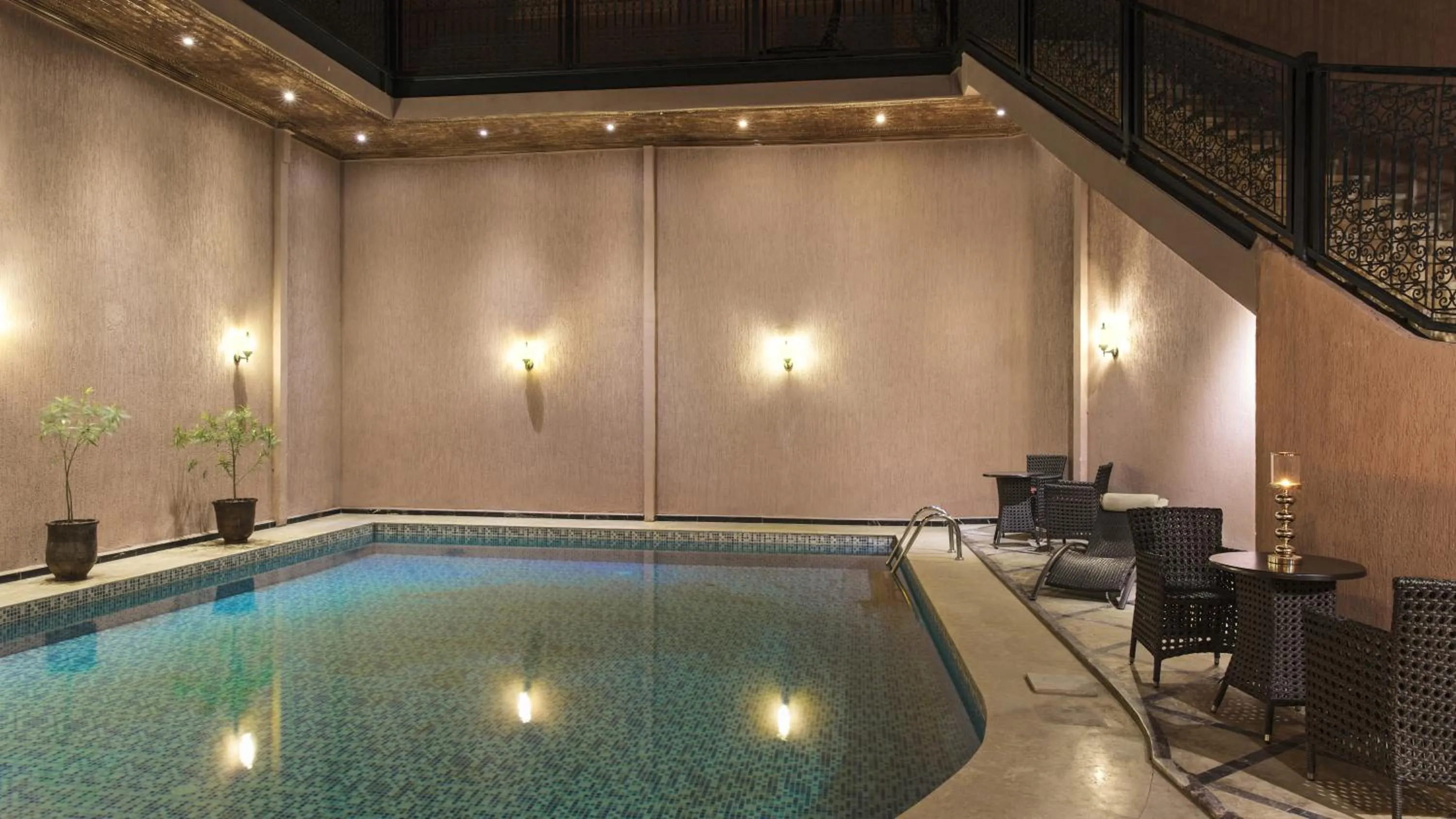 Swimming pool in Marrakech House