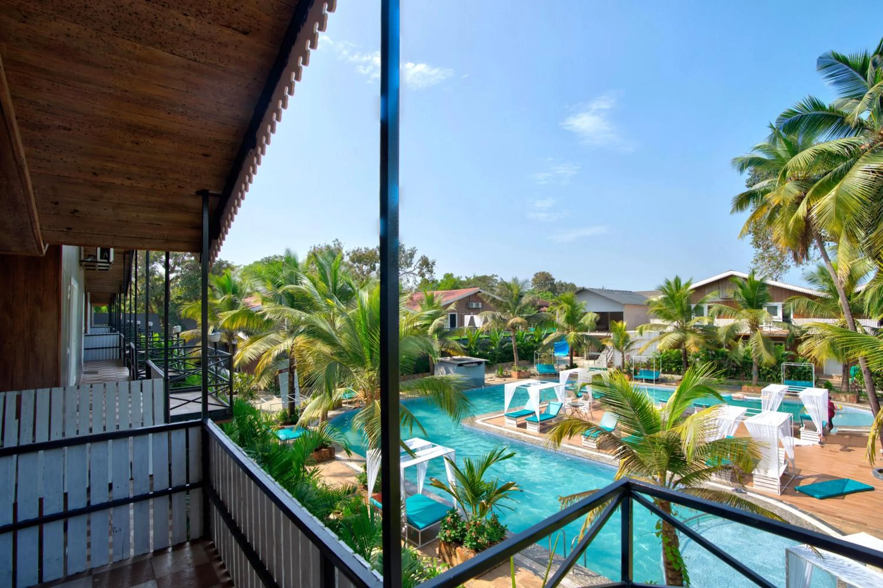 Pool view in Raya Resorts