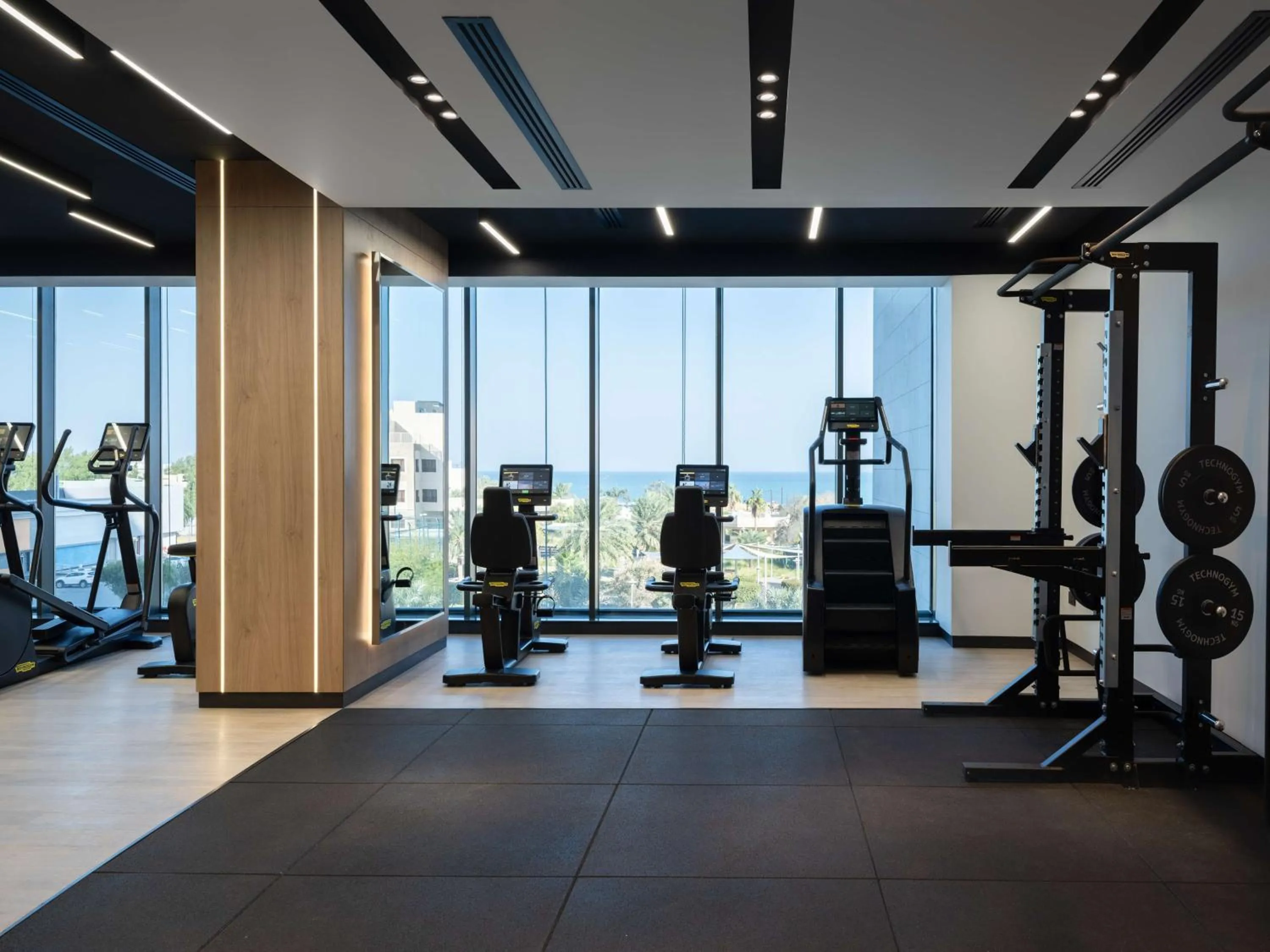 Fitness centre/facilities in Park Inn by Radisson Hotel & Apartments Kuwait