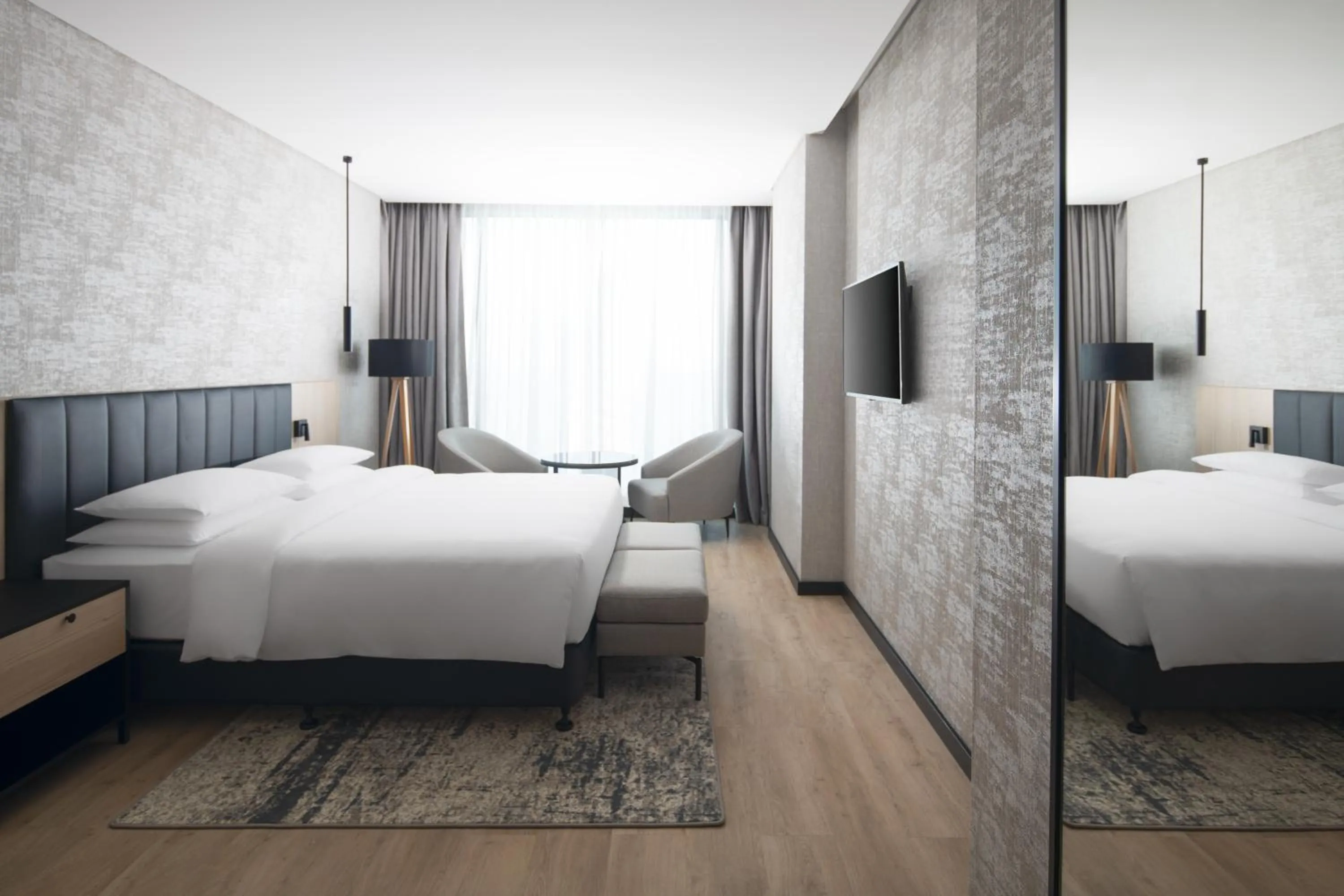 Bedroom, Bed in Park Inn by Radisson Hotel & Apartments Kuwait
