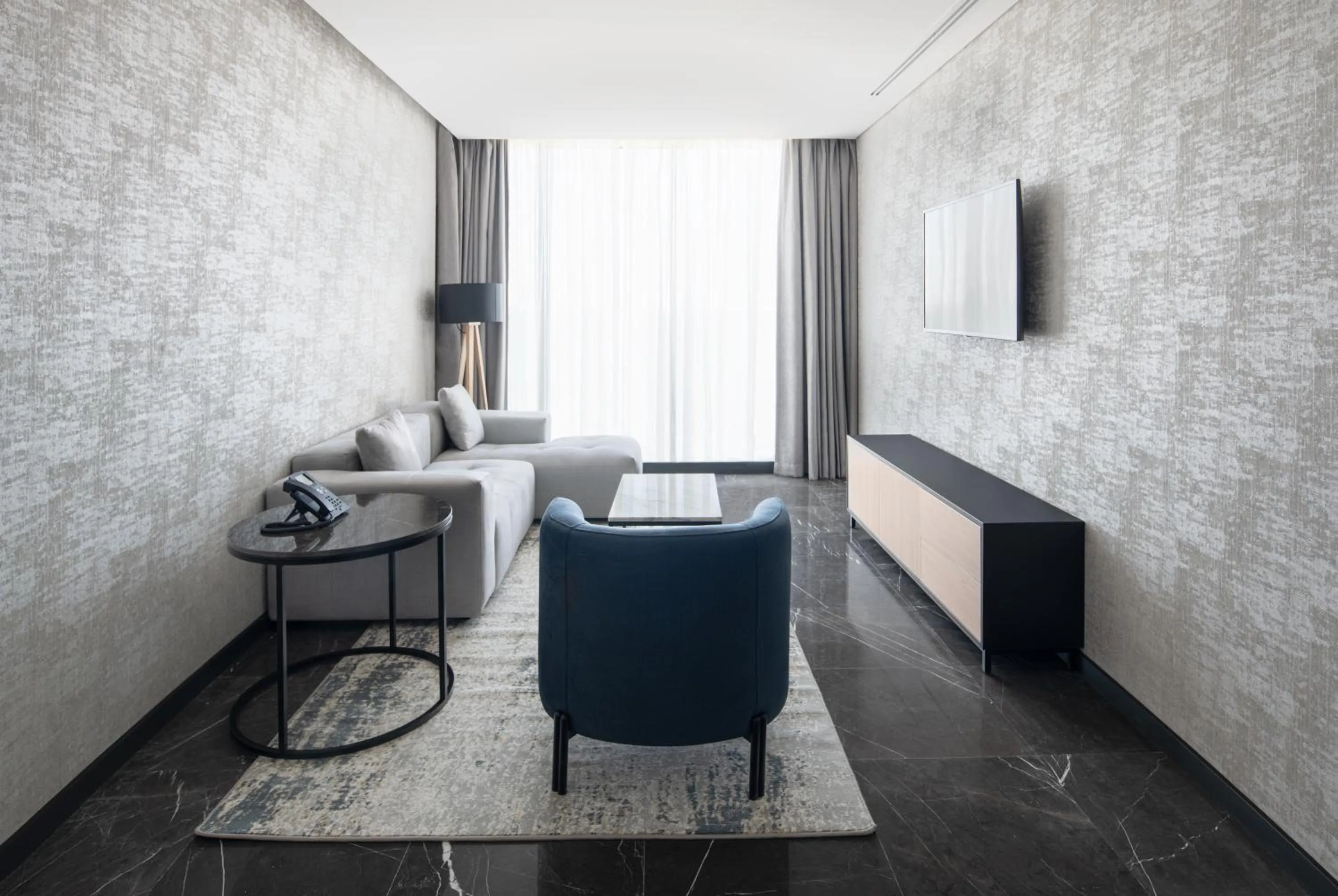 Living room in Park Inn by Radisson Hotel & Apartments Kuwait