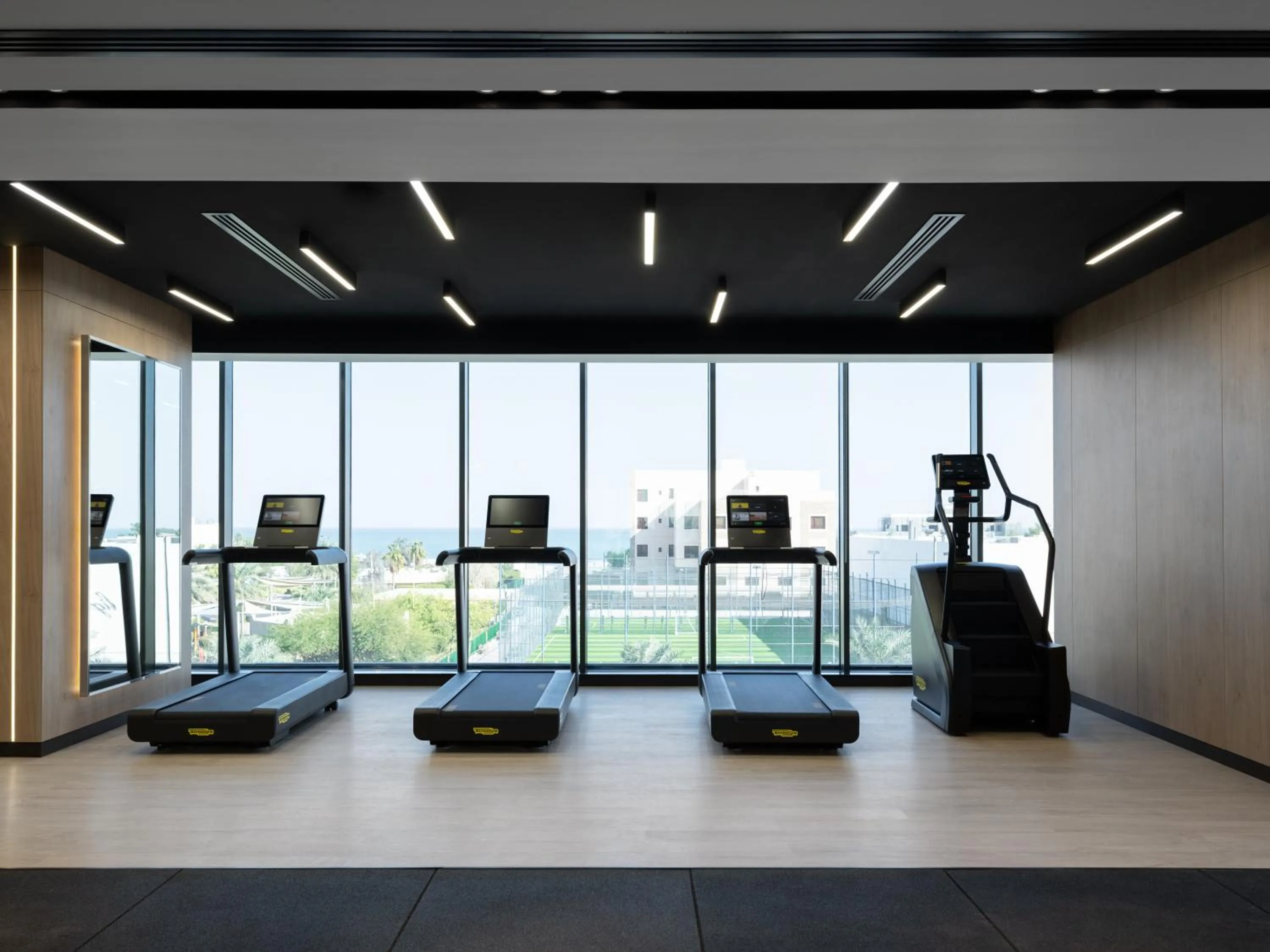 Fitness centre/facilities in Park Inn by Radisson Hotel & Apartments Kuwait