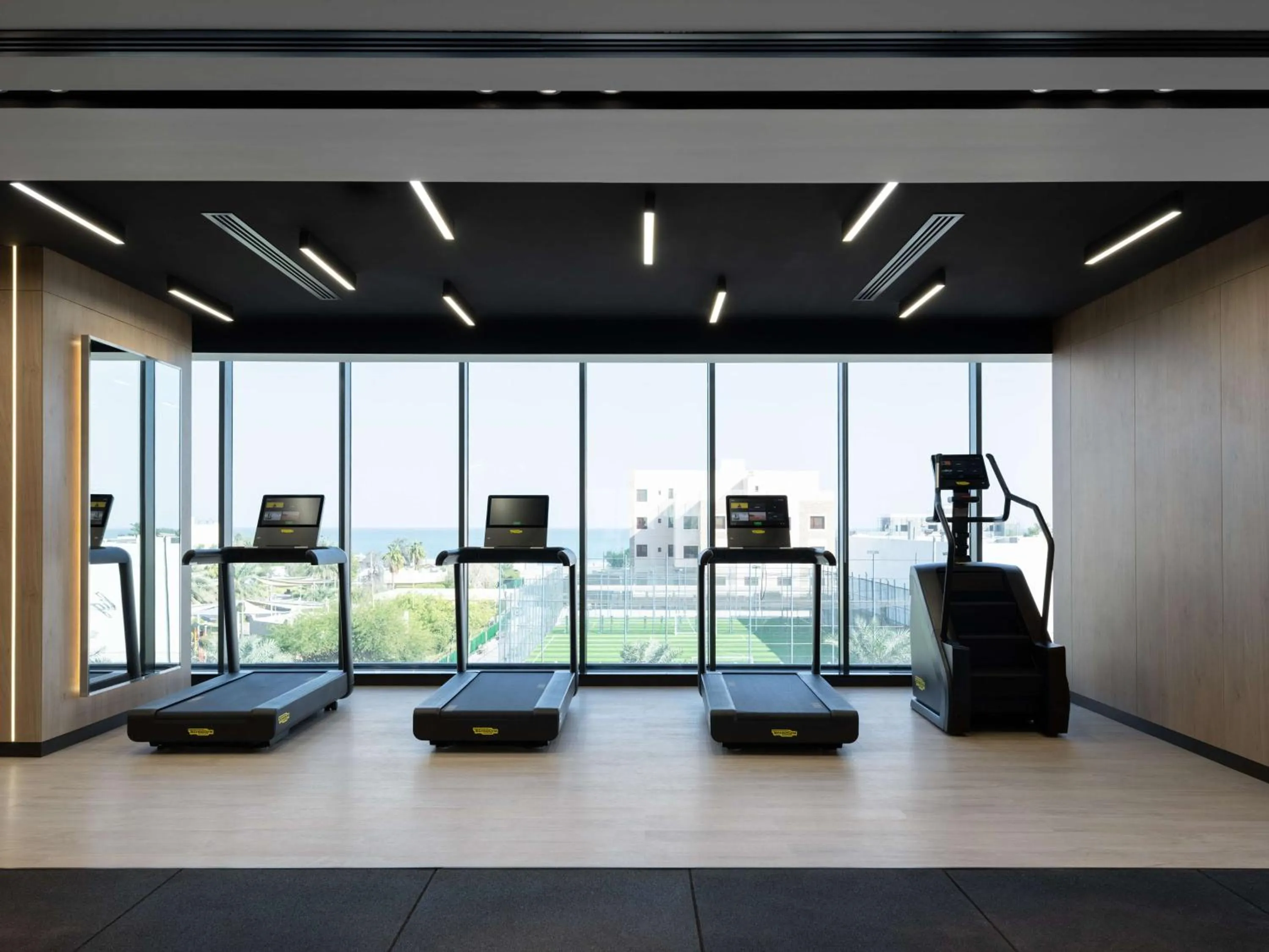Fitness centre/facilities in Park Inn by Radisson Hotel & Apartments Kuwait