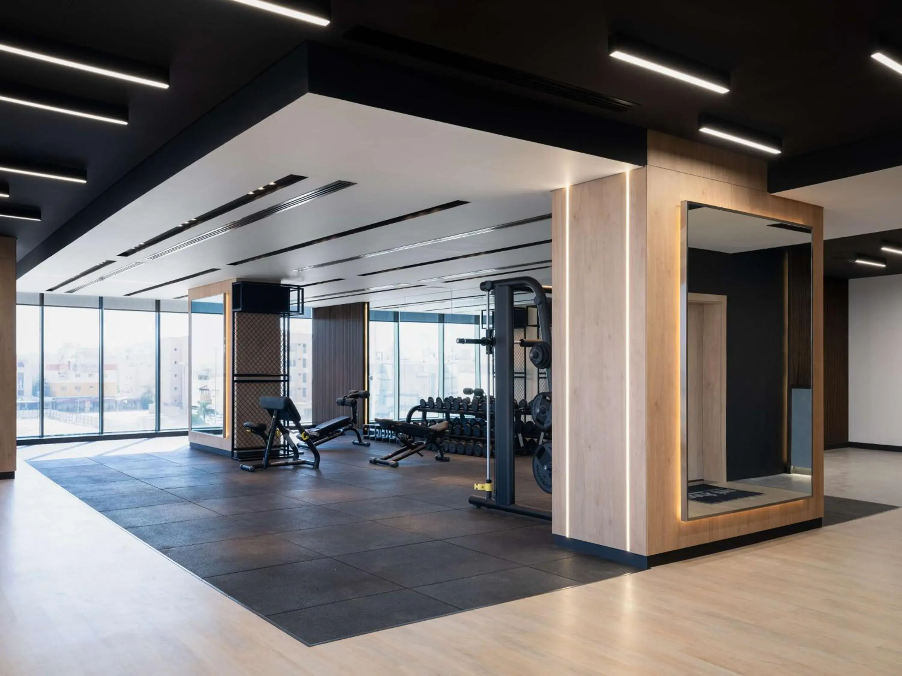 Fitness centre/facilities in Park Inn by Radisson Hotel & Apartments Kuwait Fitness centre/facilities in Park Inn by Radisson Hotel & Apartments Kuwait