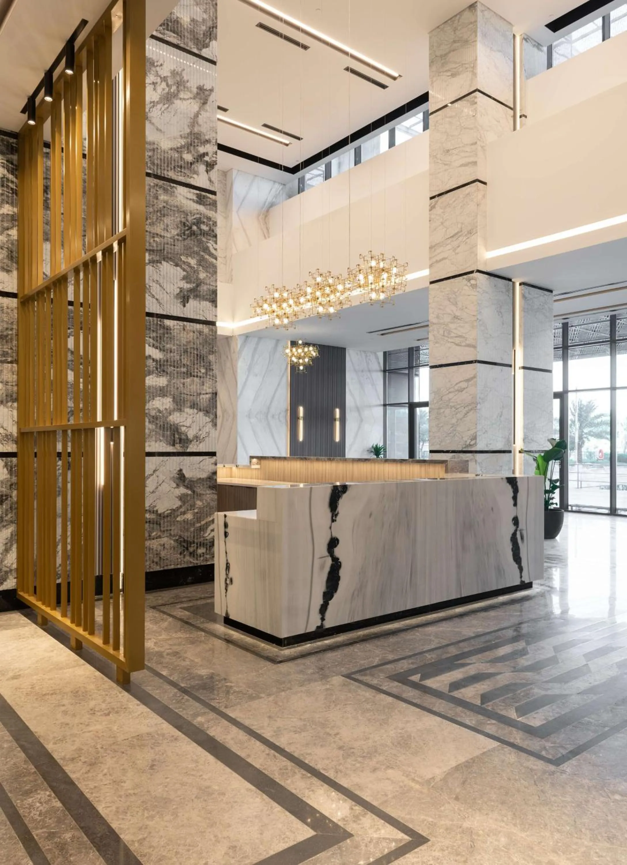 Lobby or reception in Park Inn by Radisson Hotel & Apartments Kuwait