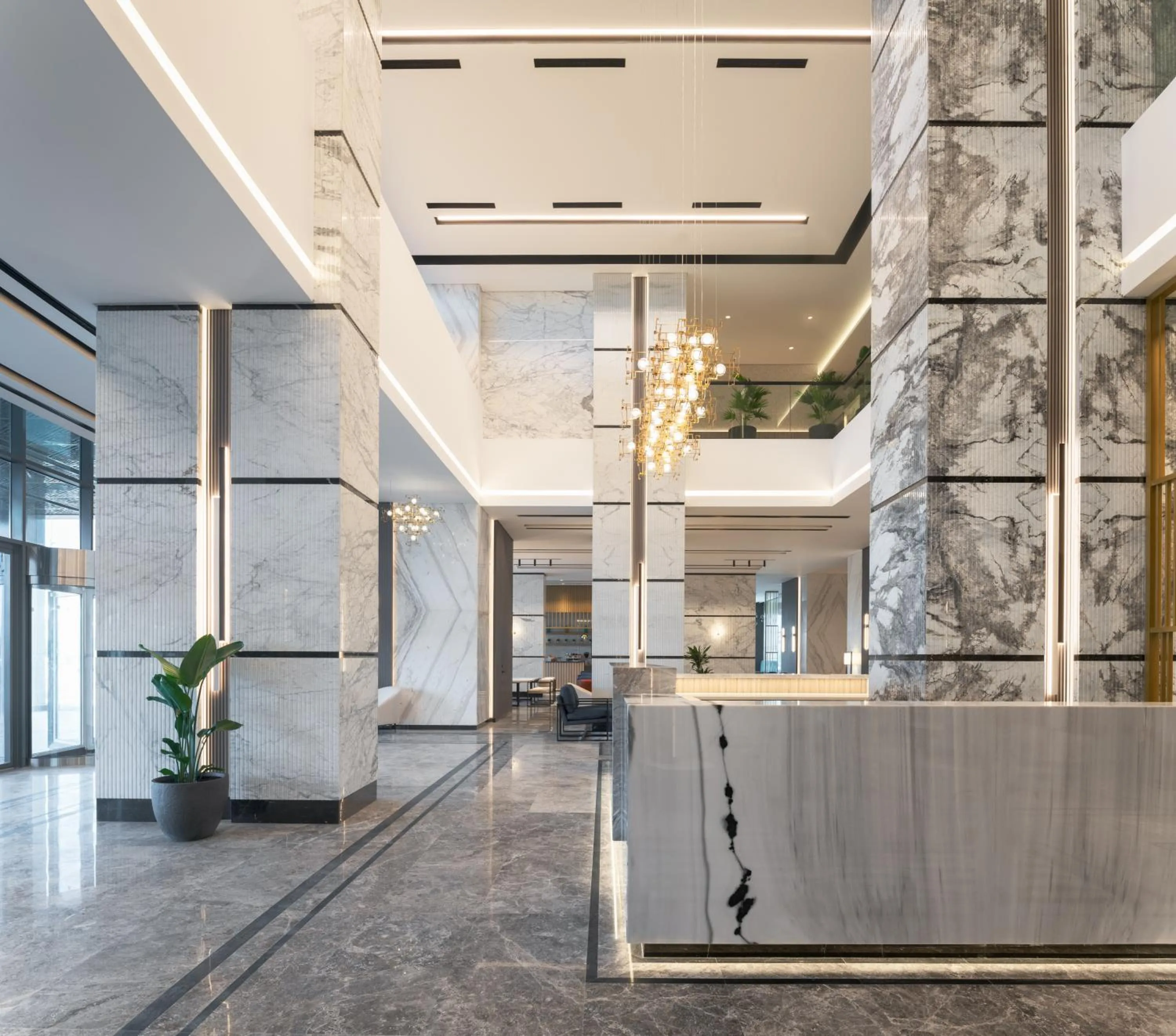 Lobby or reception in Park Inn by Radisson Hotel & Apartments Kuwait