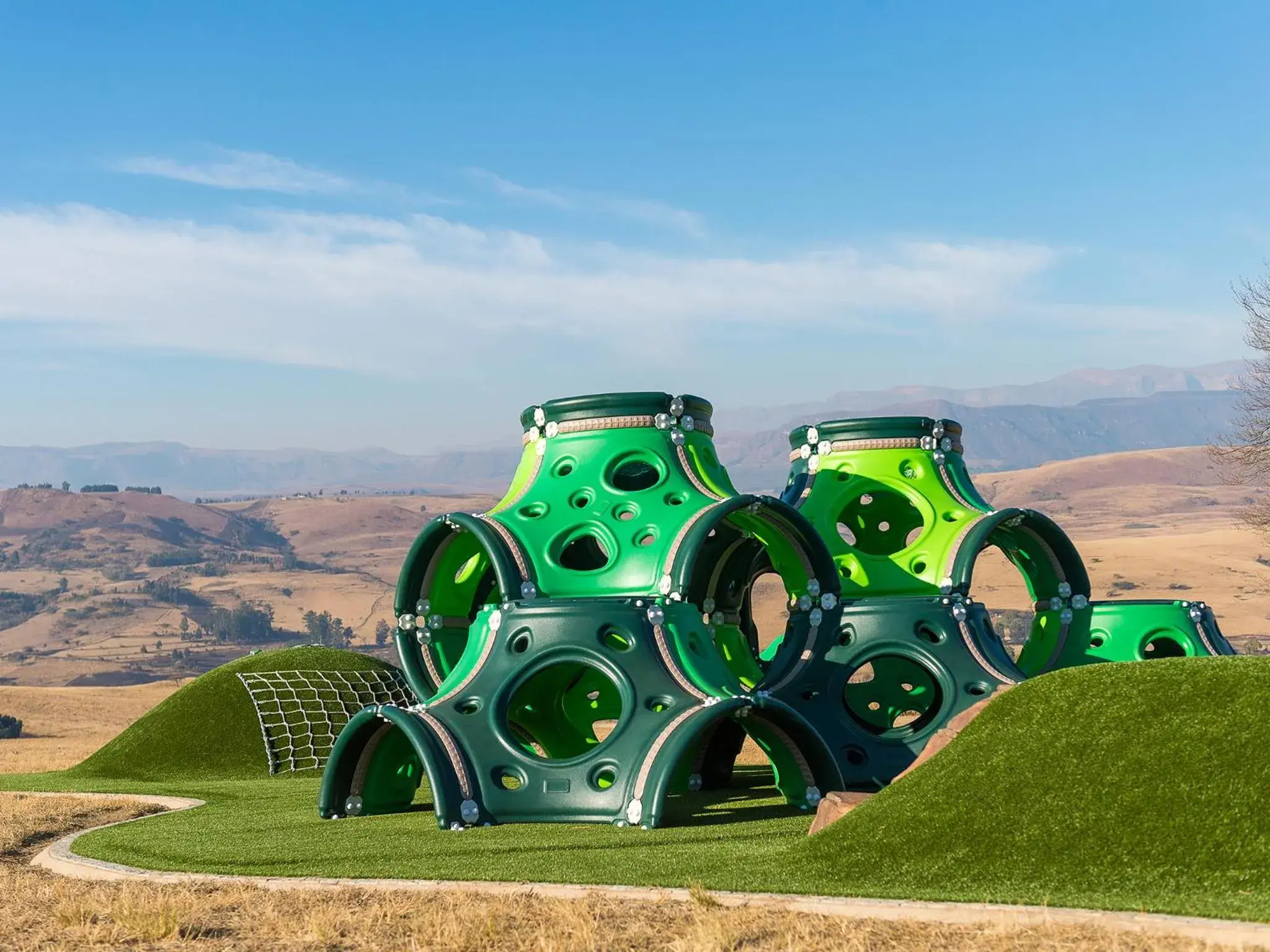 Children play ground in Cayley Mountain Resort Children play ground in Cayley Mountain Resort