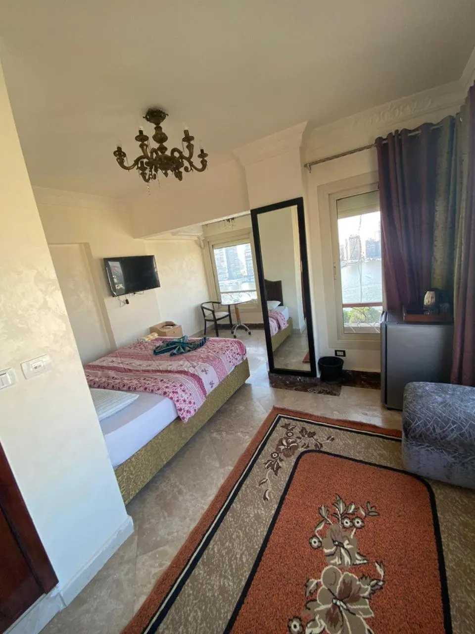 Bedroom, Bed in Nile sky hotel and suites