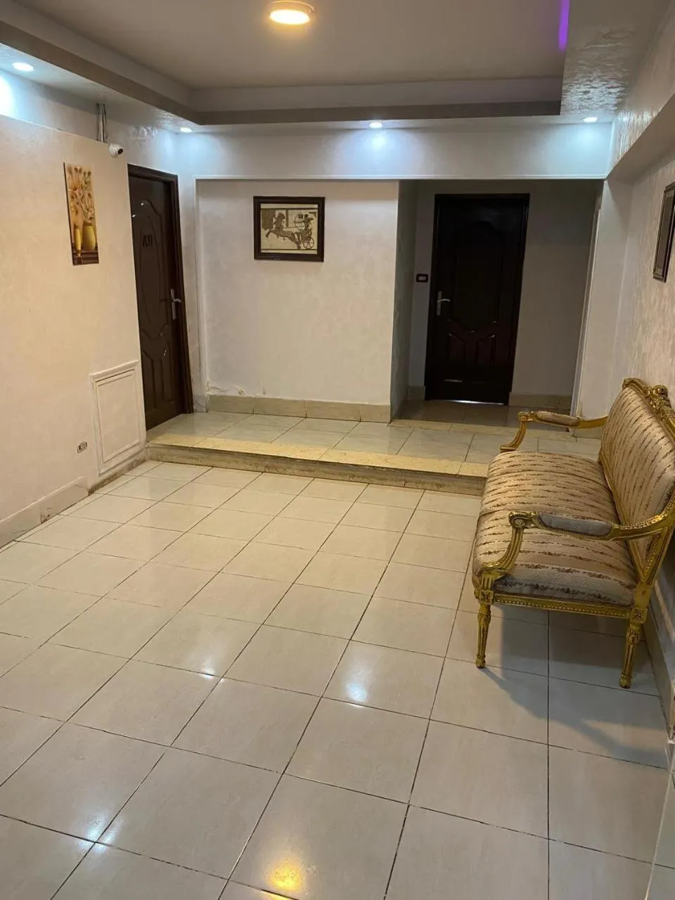 Seating area in Nile sky hotel and suites