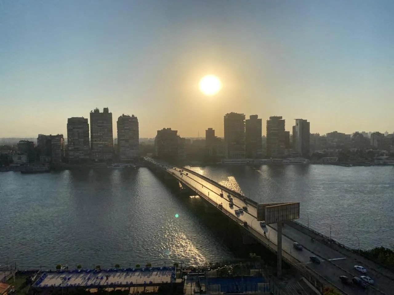 River view in Nile sky hotel and suites