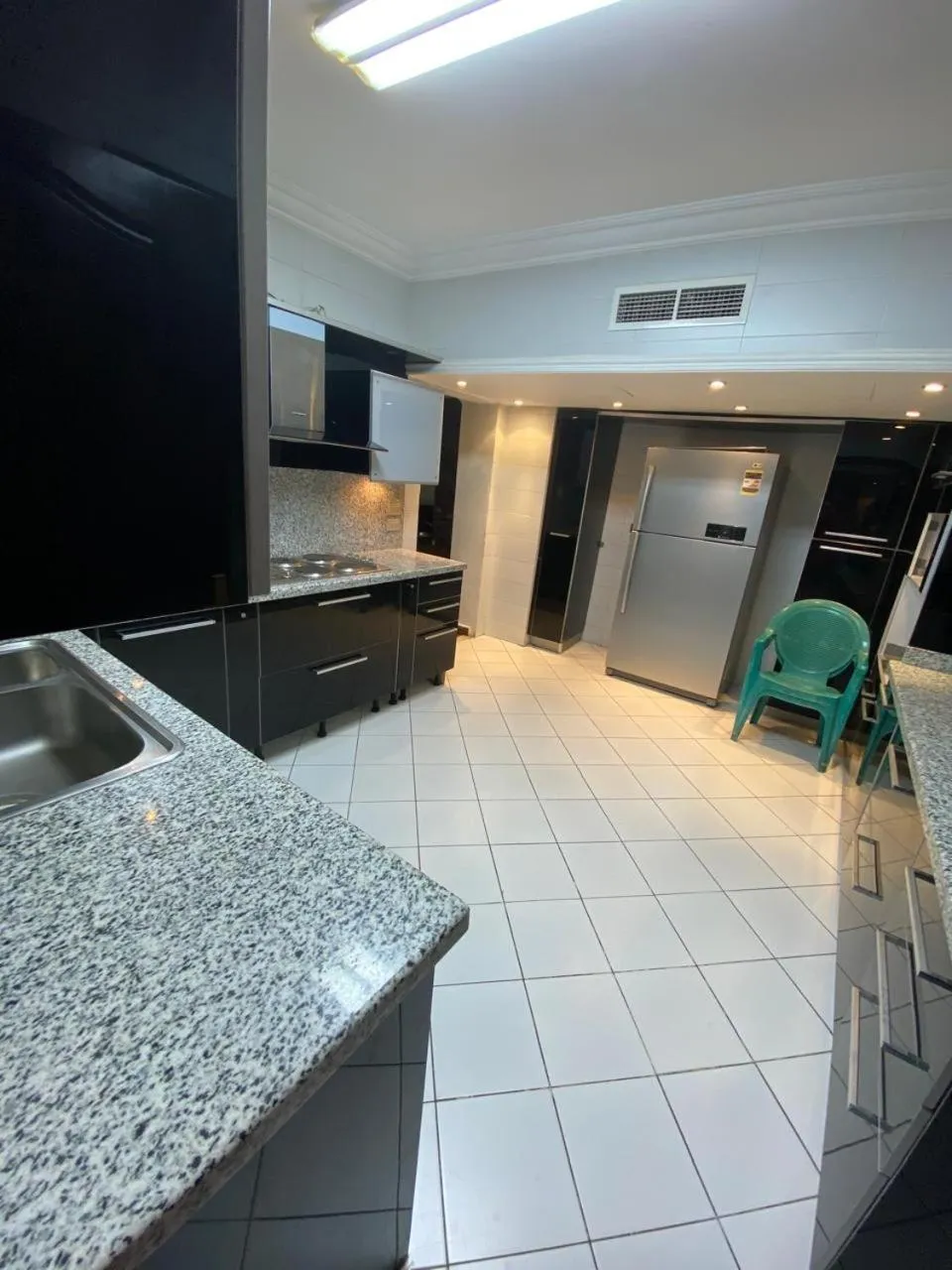 Kitchen or kitchenette in Nile sky hotel and suites